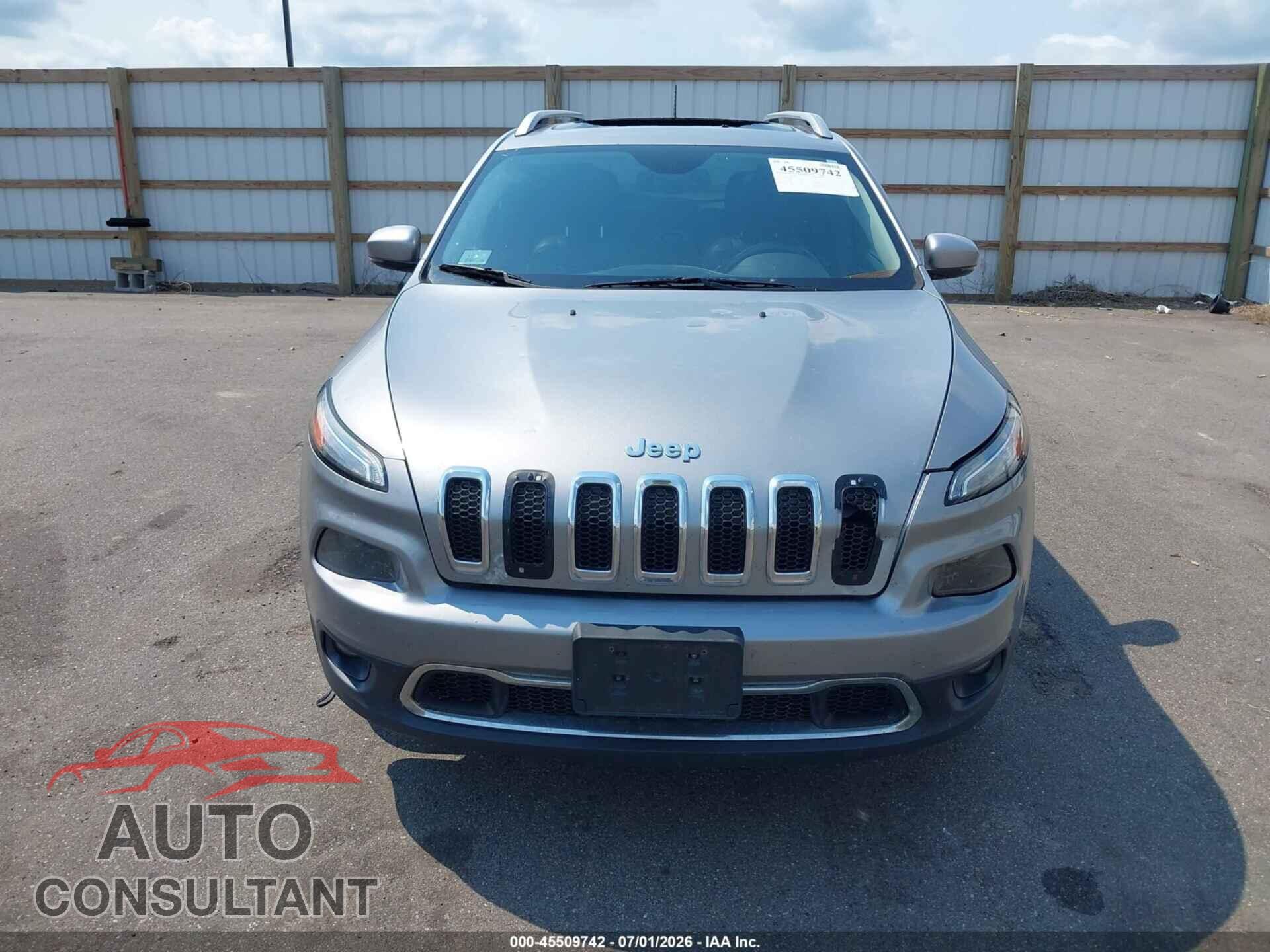 JEEP CHEROKEE 2015 - 1C4PJMDS8FW709926