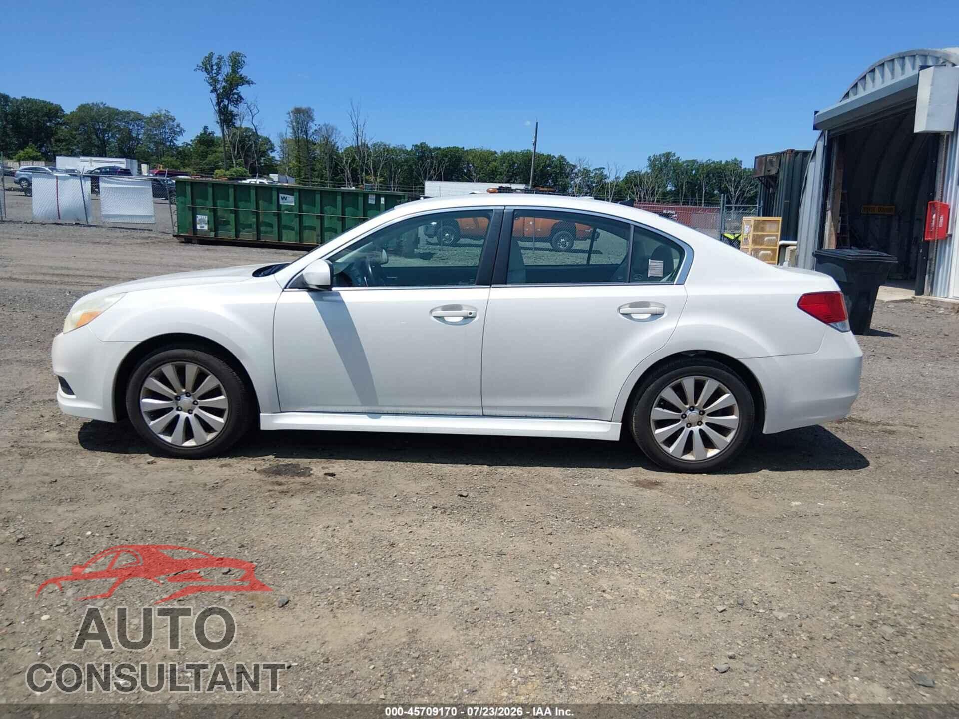 SUBARU LEGACY 2011 - 4S3BMDJ64B2224600