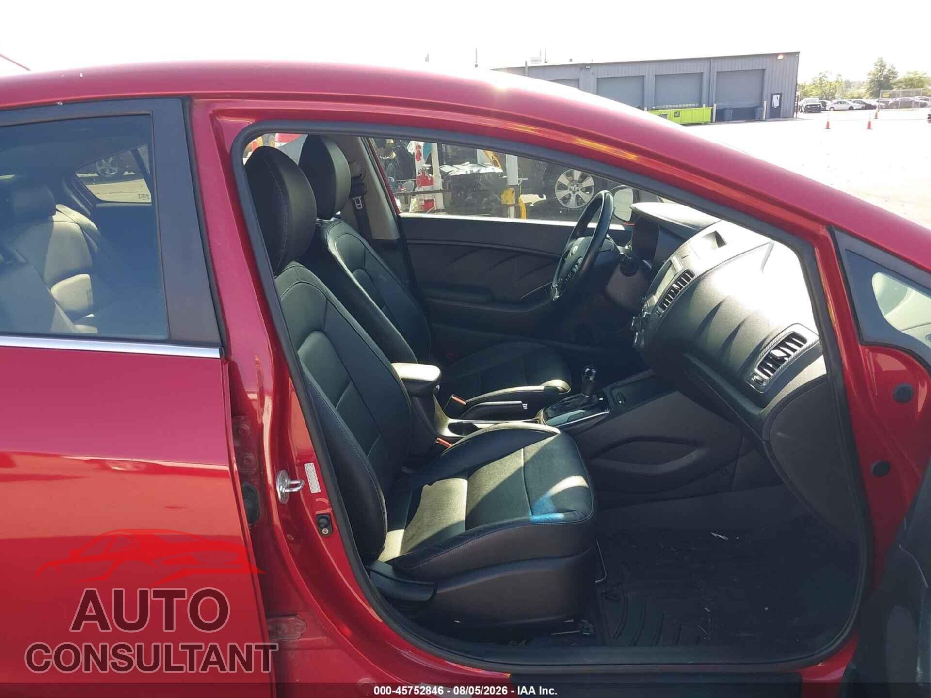 KIA FORTE 2017 - 3KPFL4A85HE003525