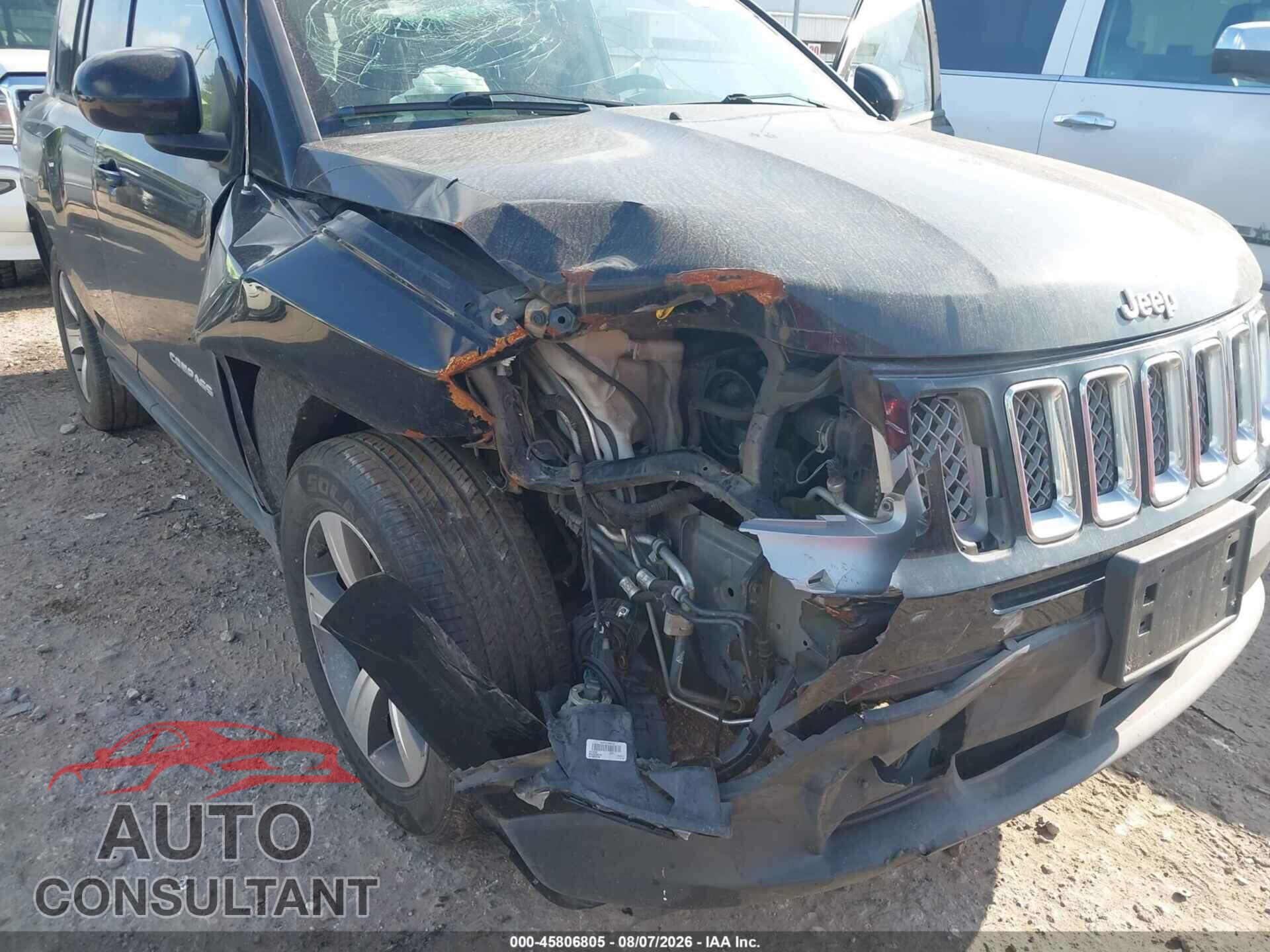 JEEP COMPASS 2017 - 1C4NJDEB2HD128443