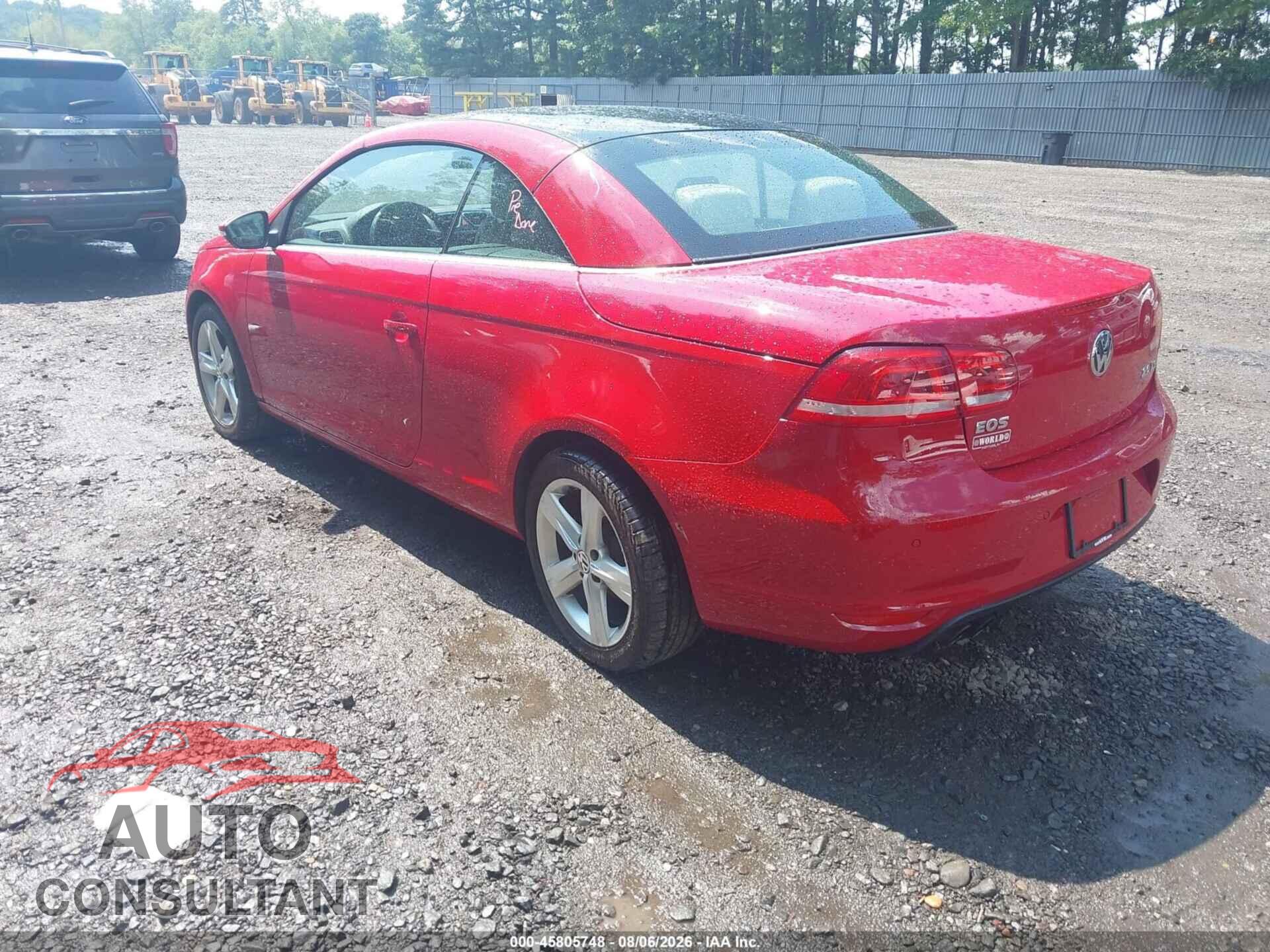 VOLKSWAGEN EOS 2012 - WVWFW7AH4CV003464