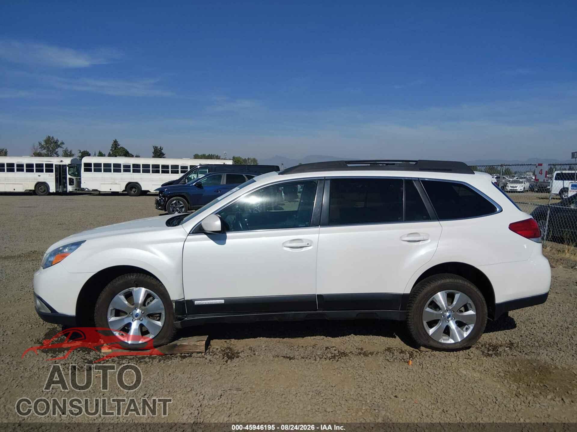 SUBARU OUTBACK 2012 - 4S4BRDKC4C2234871