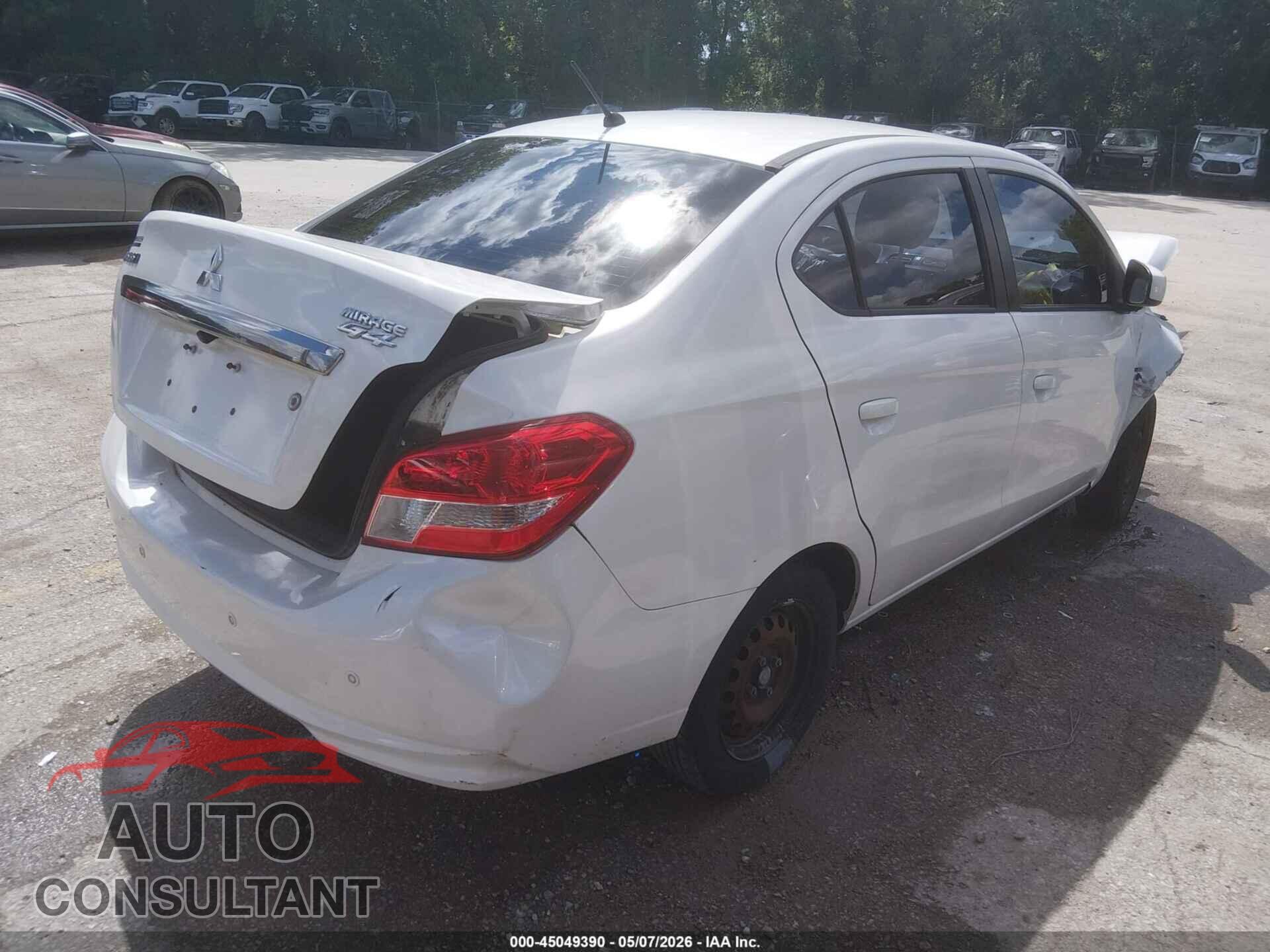 MITSUBISHI MIRAGE G4 2017 - ML32F3FJ3HHF10337