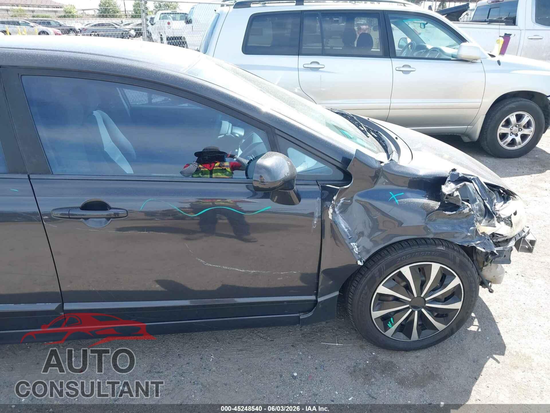 HONDA CIVIC 2010 - 19XFA1F5XAE021897