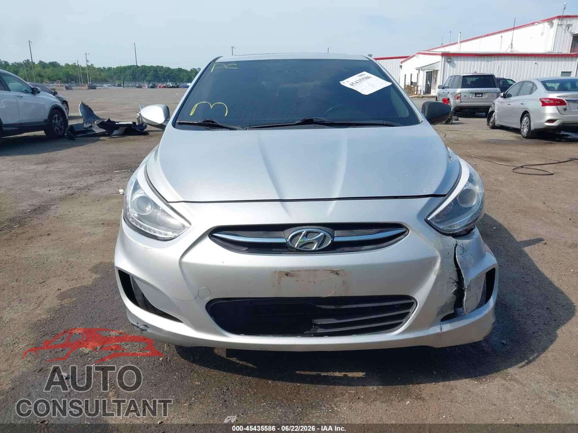 HYUNDAI ACCENT 2015 - KMHCU5AE0FU220180