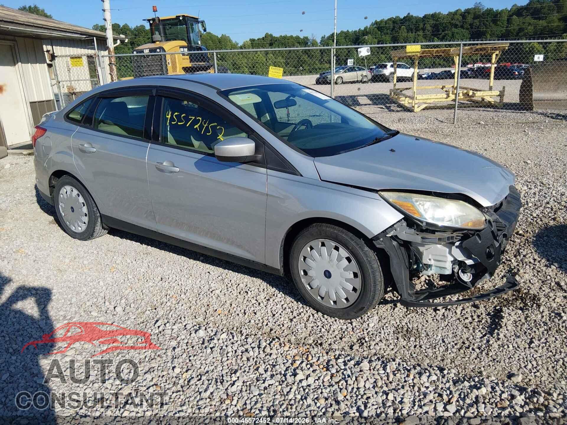 FORD FOCUS 2012 - 1FAHP3F2XCL413674