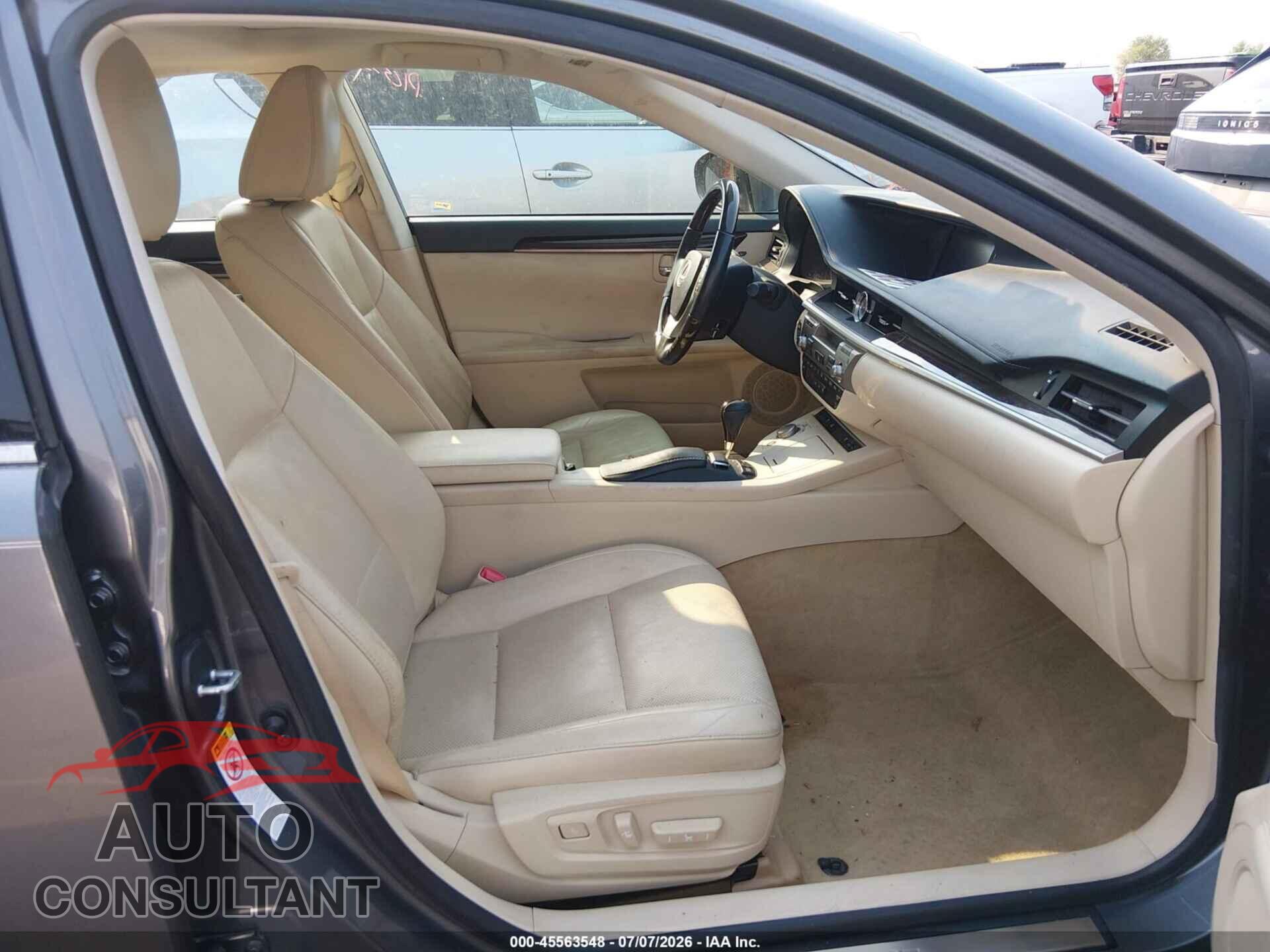 LEXUS ES 350 2013 - JTHBK1GG3D2017766