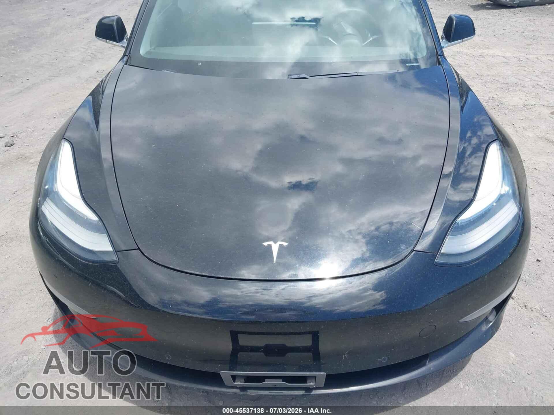 TESLA MODEL 3 2019 - 5YJ3E1EA2KF396118