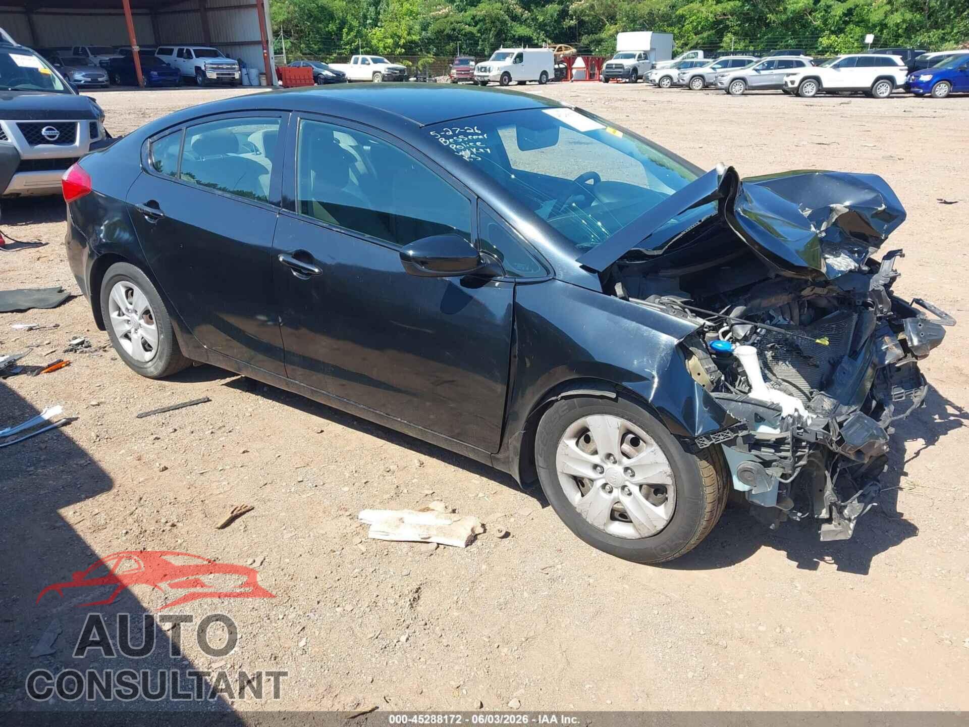 KIA FORTE 2015 - KNAFK4A67F5408924