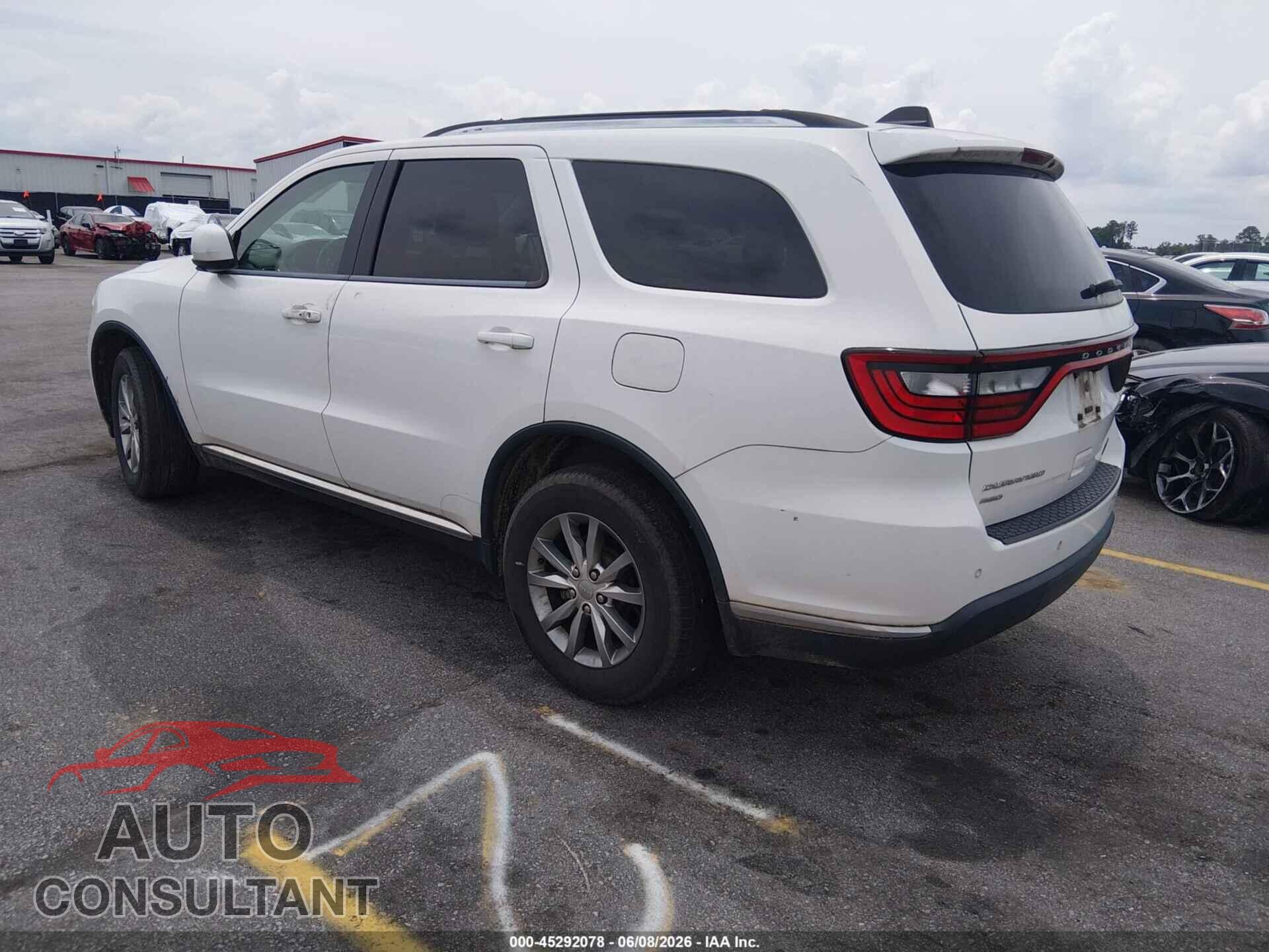 DODGE DURANGO 2017 - 1C4RDJAG2HC816957