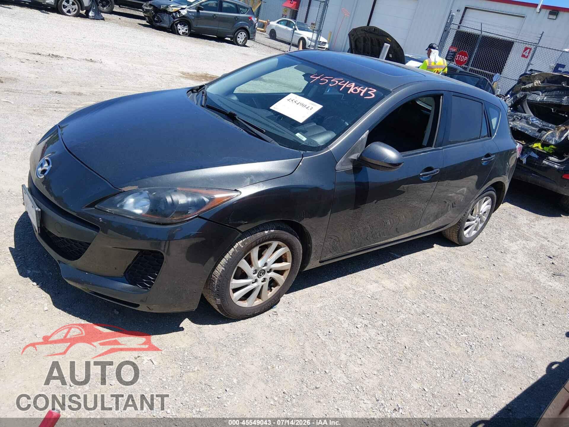 MAZDA MAZDA3 2013 - JM1BL1MP7D1770984