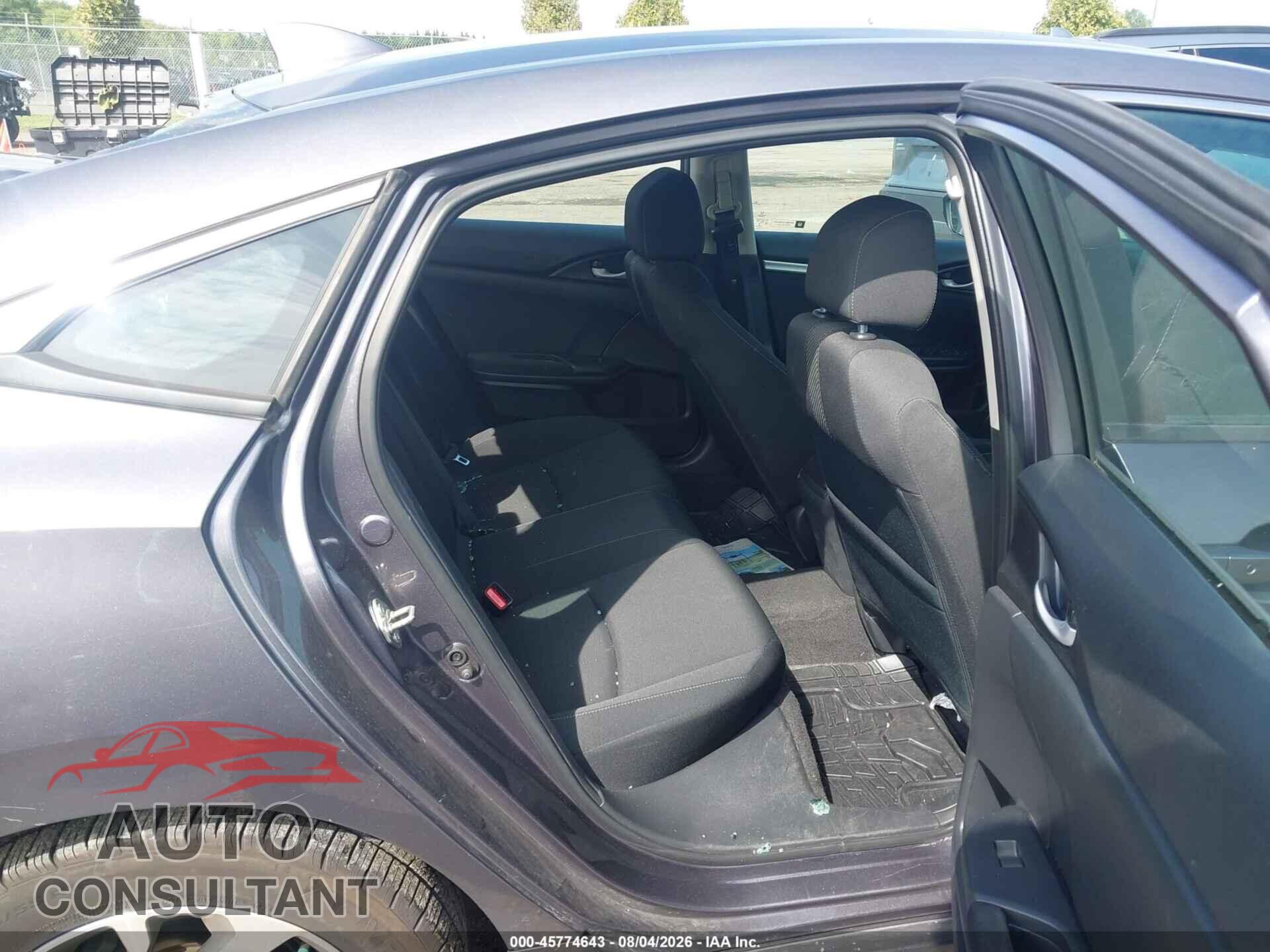 HONDA CIVIC 2017 - 19XFC2F88HE050044