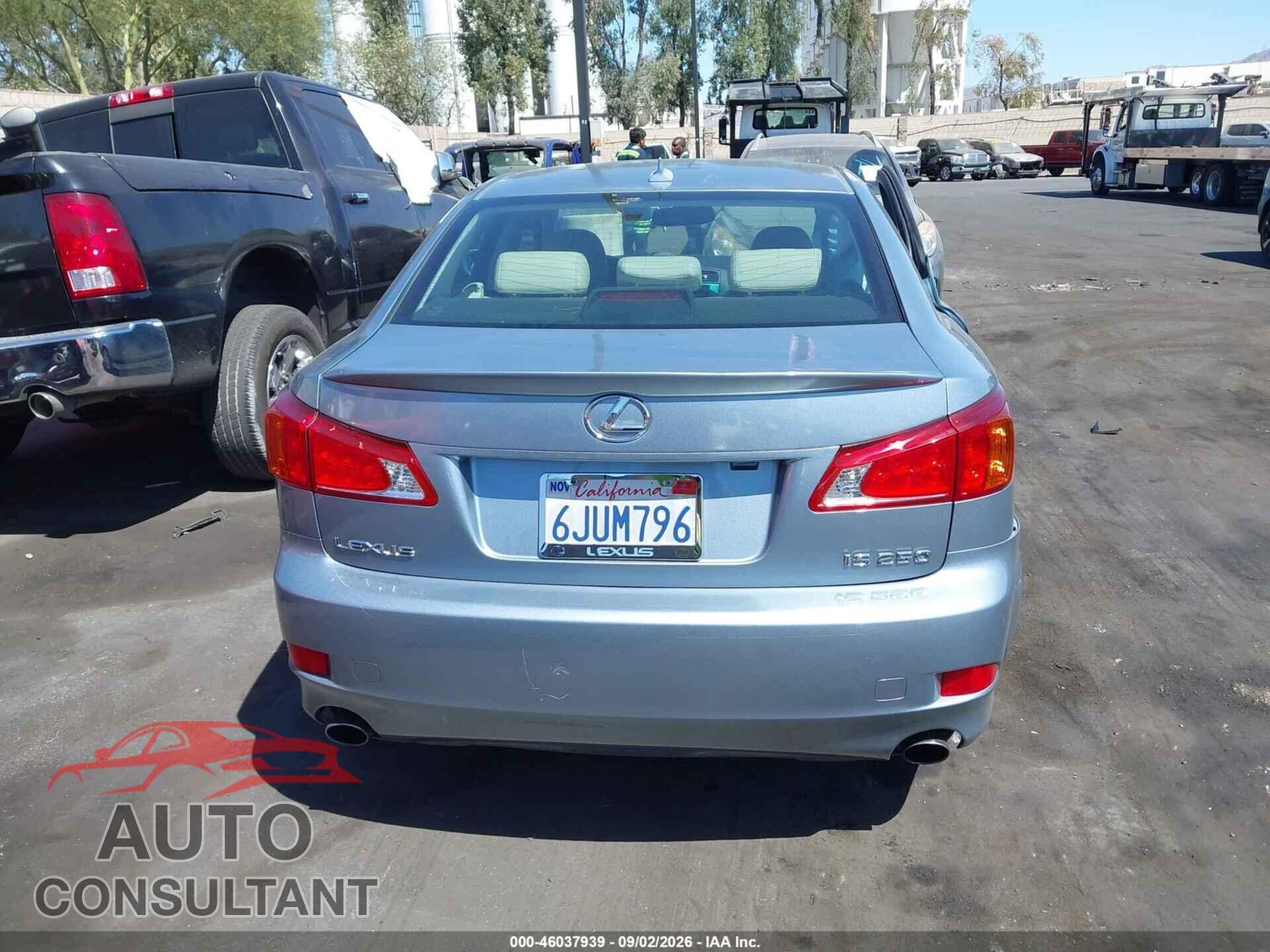 LEXUS IS 250 2010 - JTHBF5C26A5111723