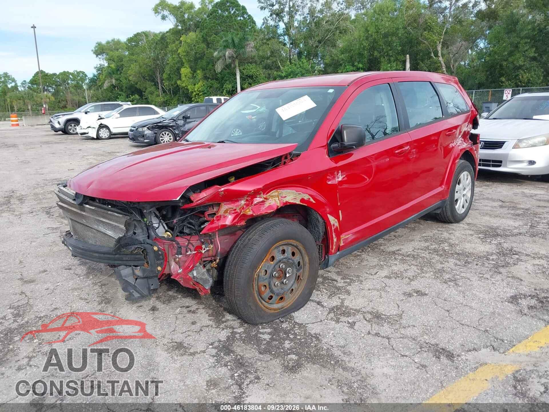 DODGE JOURNEY 2015 - 3C4PDCAB3FT753098