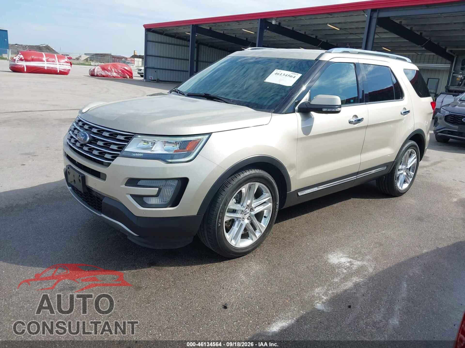 FORD EXPLORER 2017 - 1FM5K7F88HGB14235