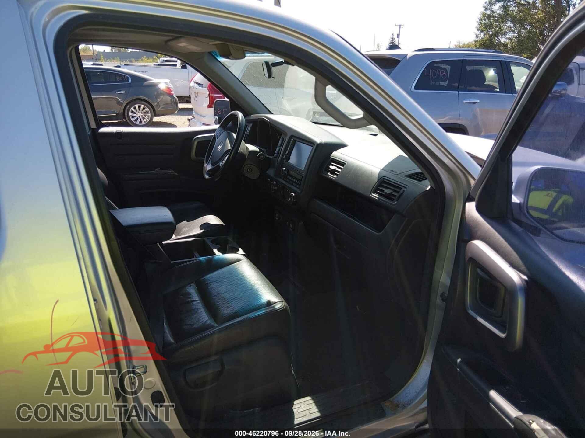 HONDA RIDGELINE 2009 - 5FPYK16509B101924