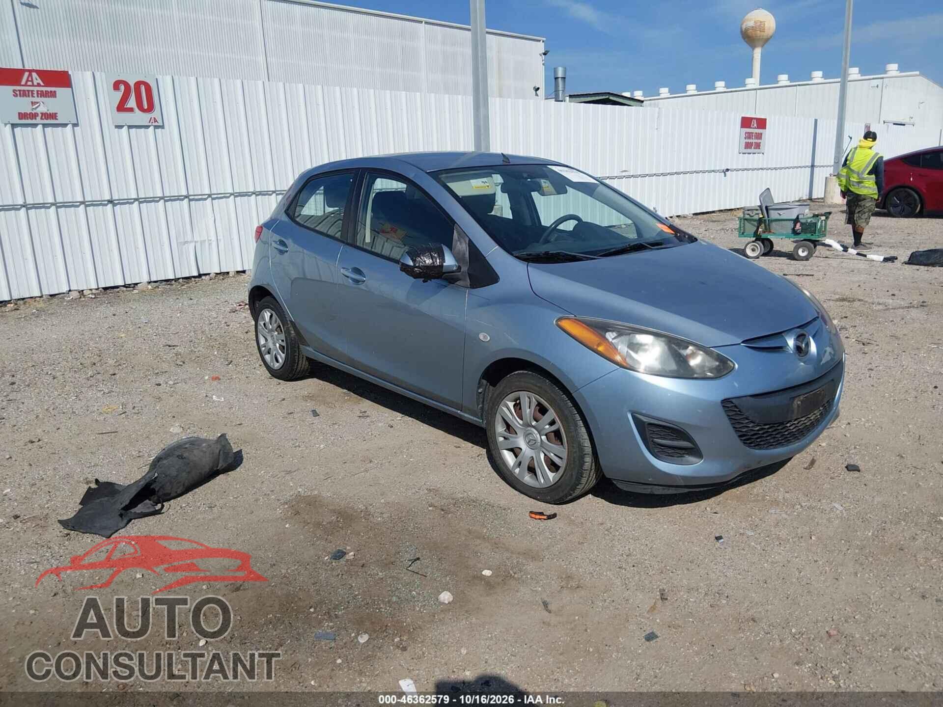 MAZDA MAZDA2 2013 - JM1DE1KY0D0159487