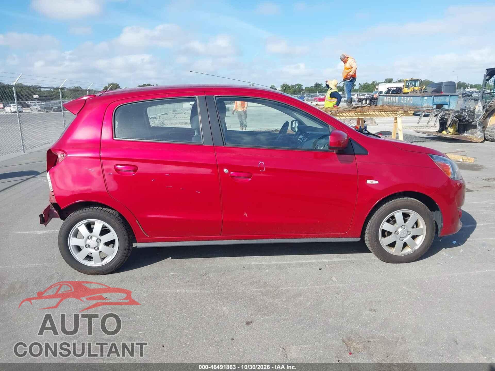 MITSUBISHI MIRAGE 2014 - ML32A4HJ9EH020706