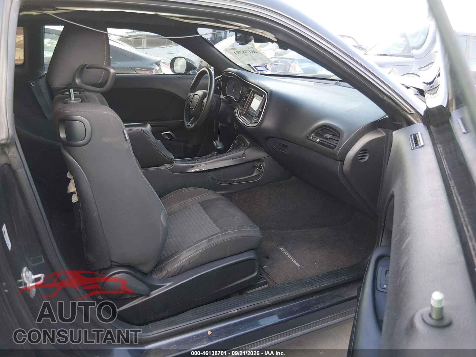 DODGE CHALLENGER 2016 - 2C3CDZAG0GH256053
