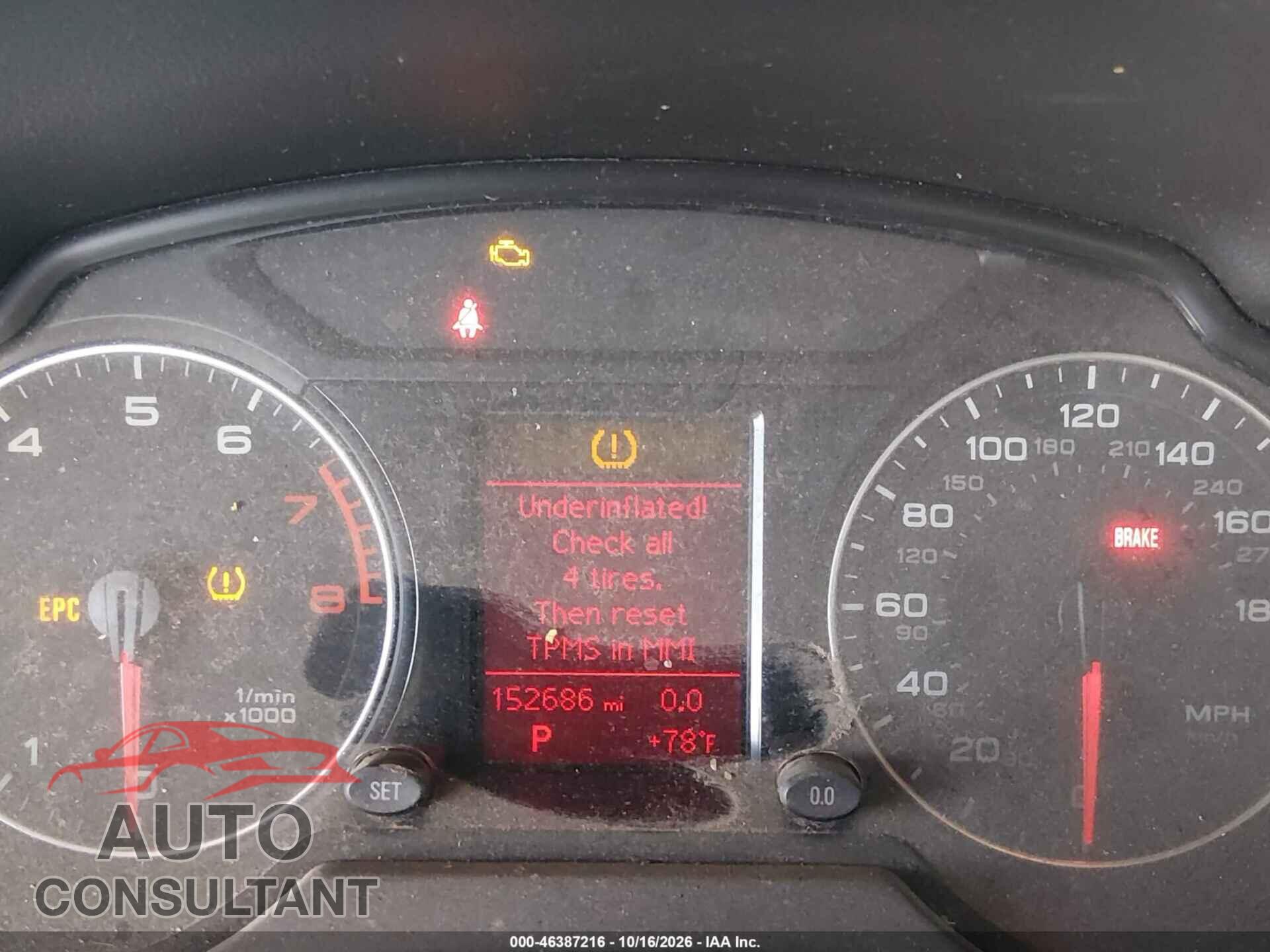 AUDI Q5 2012 - WA1LFAFP2CA111955