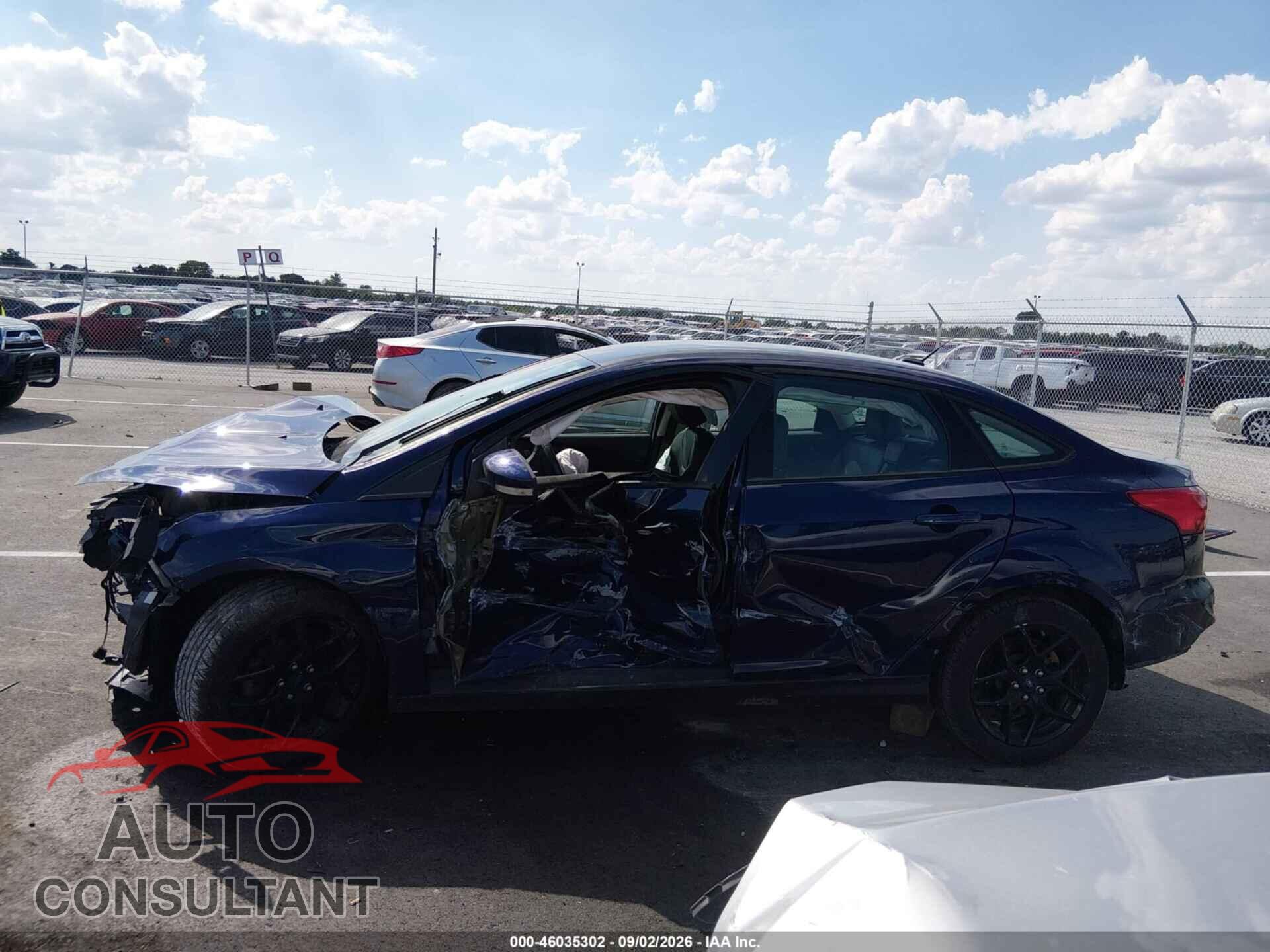 FORD FOCUS 2016 - 1FADP3F24GL202586