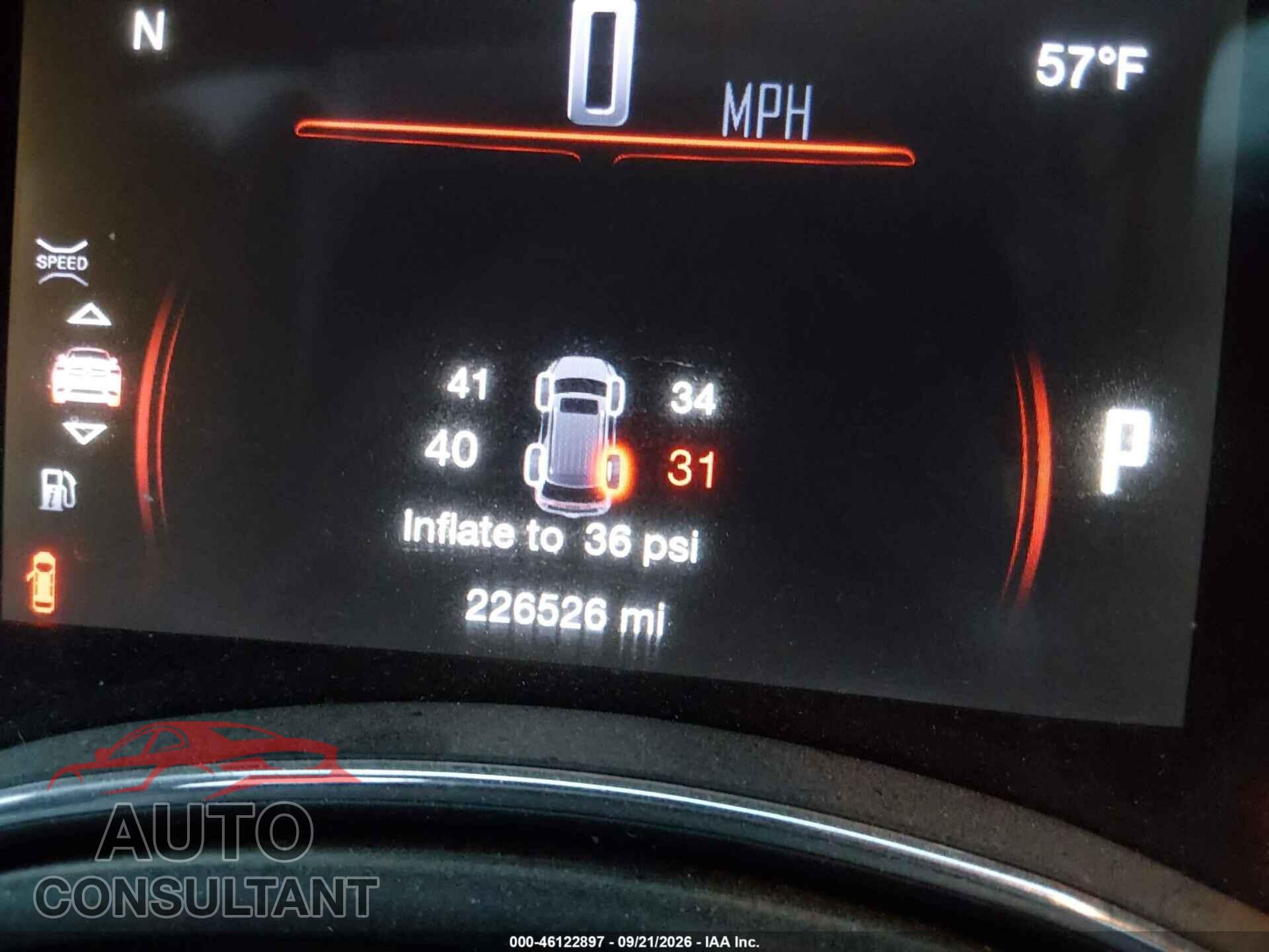 DODGE DURANGO 2016 - 1C4RDJDG7GC374686