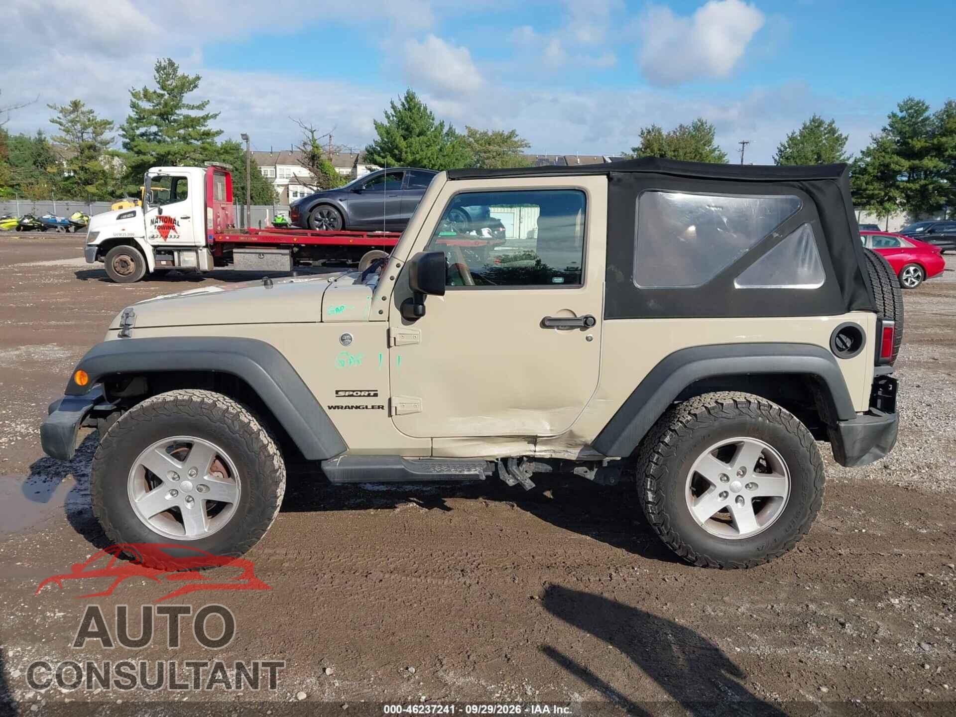 JEEP WRANGLER 2017 - 1C4AJWAG2HL574142