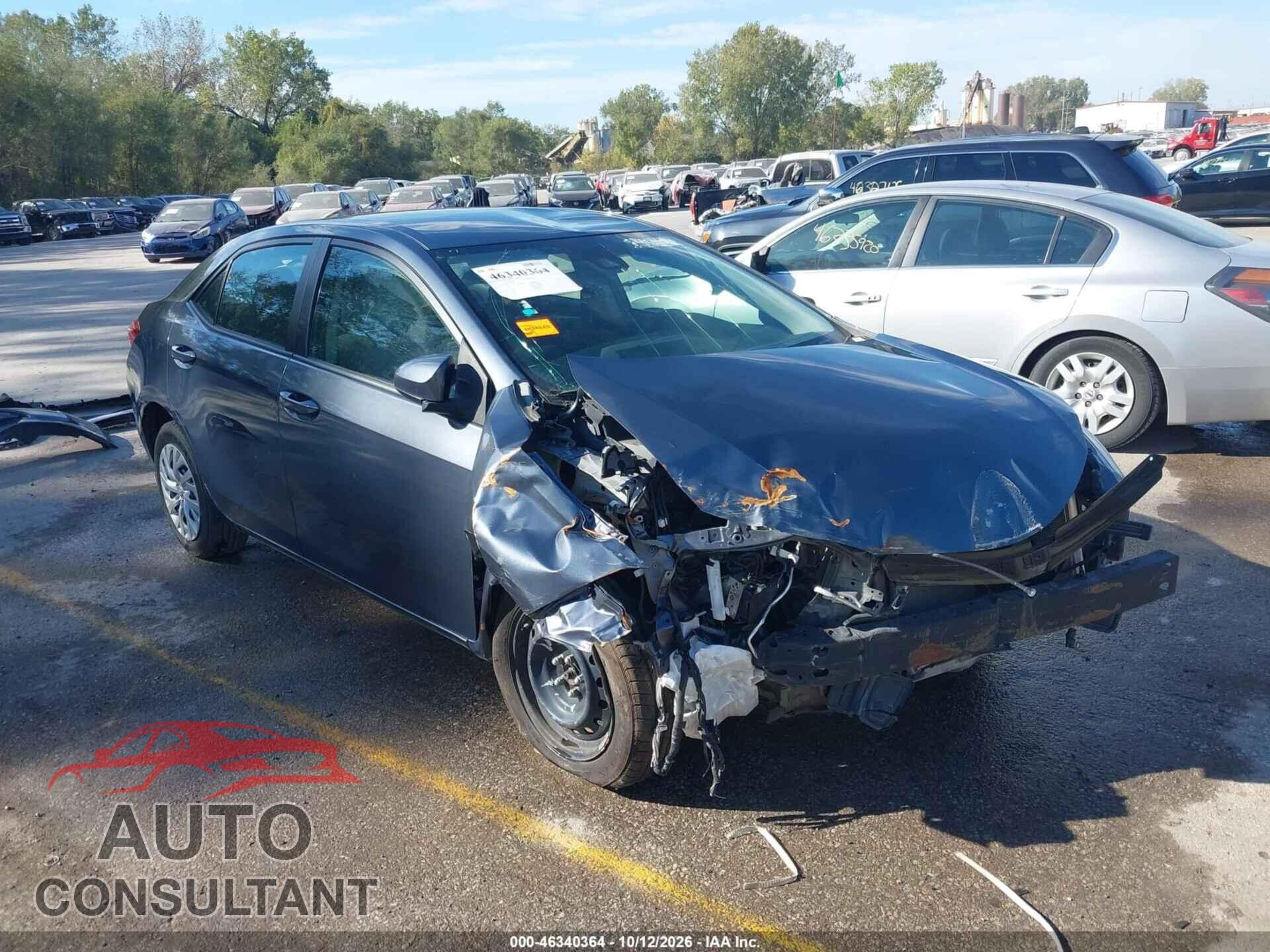 TOYOTA COROLLA 2017 - 5YFBURHE1HP620357