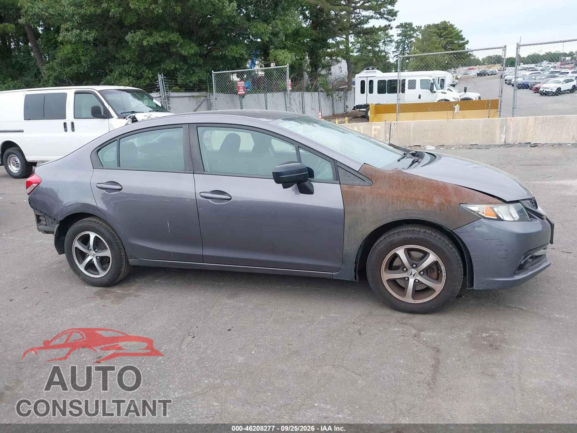 HONDA CIVIC 2015 - 19XFB2F75FE222909