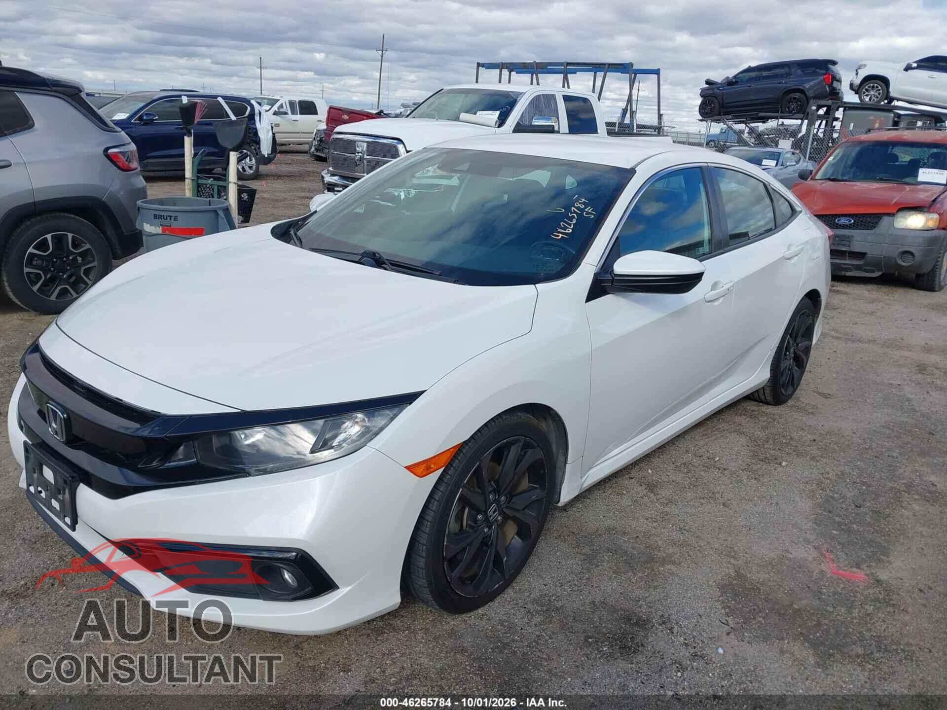 HONDA CIVIC 2019 - 19XFC2F88KE005497
