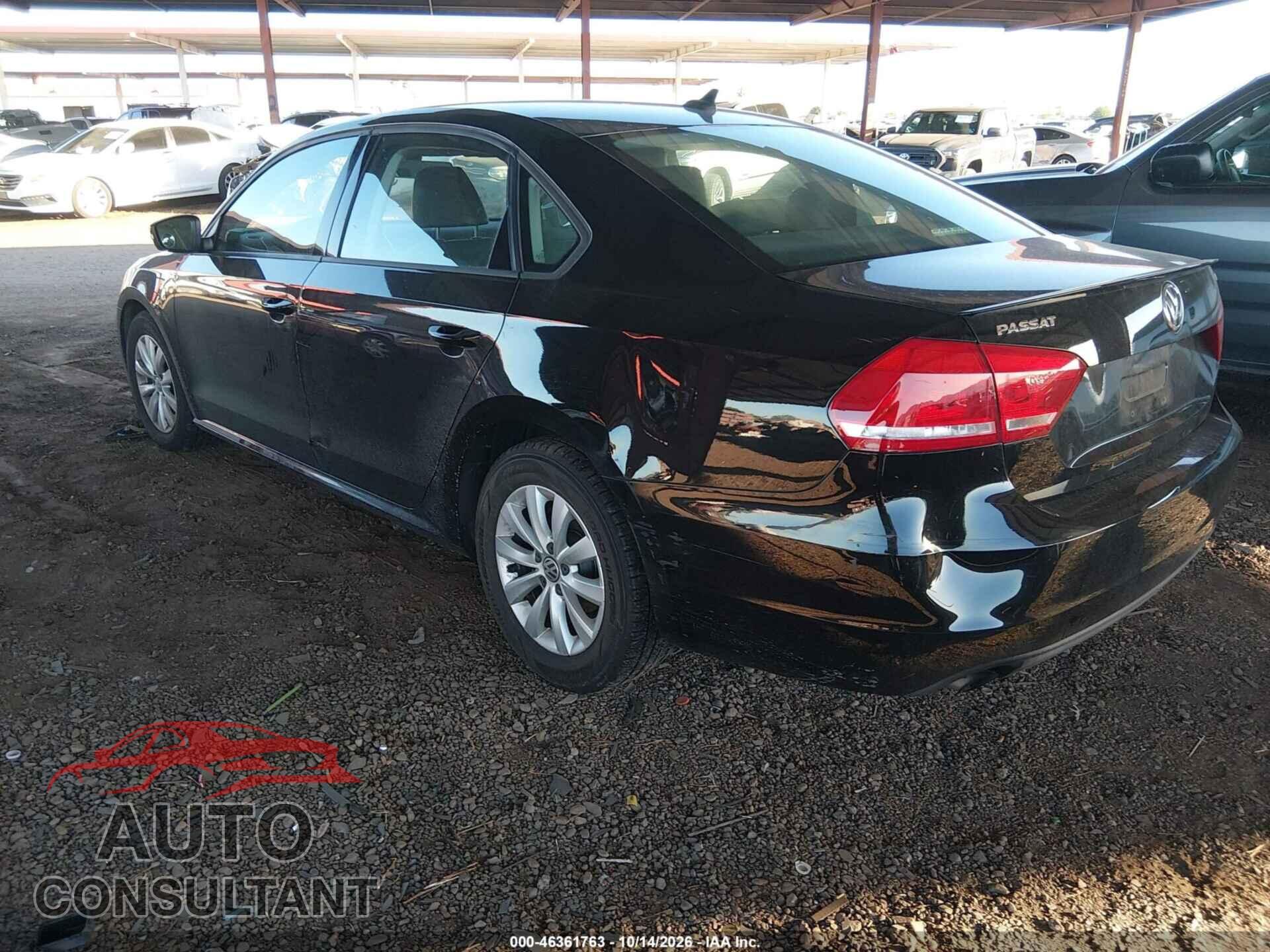 VOLKSWAGEN PASSAT 2014 - 1VWAT7A33EC095959