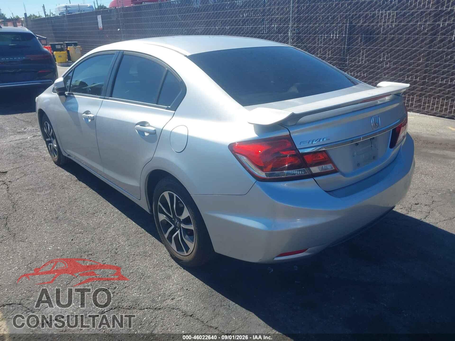 HONDA CIVIC 2014 - 19XFB2F81EE240055