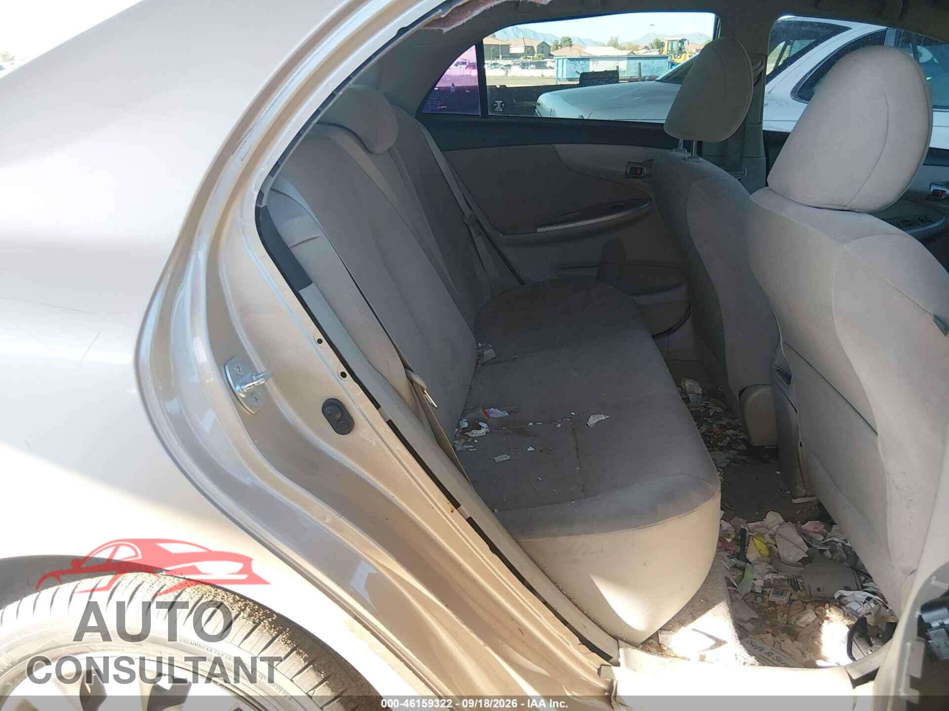 TOYOTA COROLLA 2012 - JTDBU4EE8C9171359