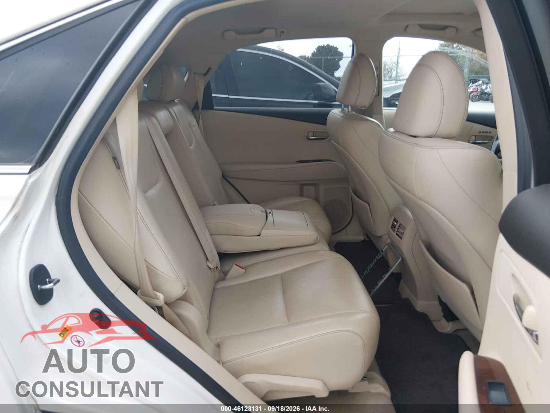 LEXUS RX 350 2015 - 2T2BK1BA3FC290940