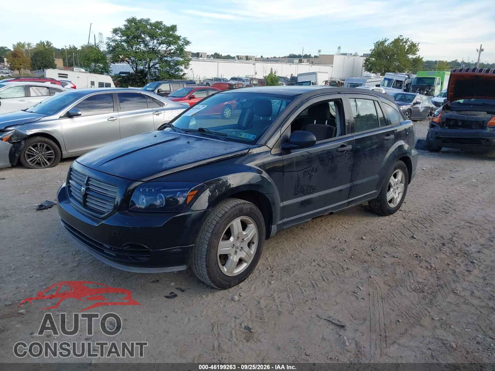 DODGE CALIBER 2012 - 1C3CDWBA9CD529118