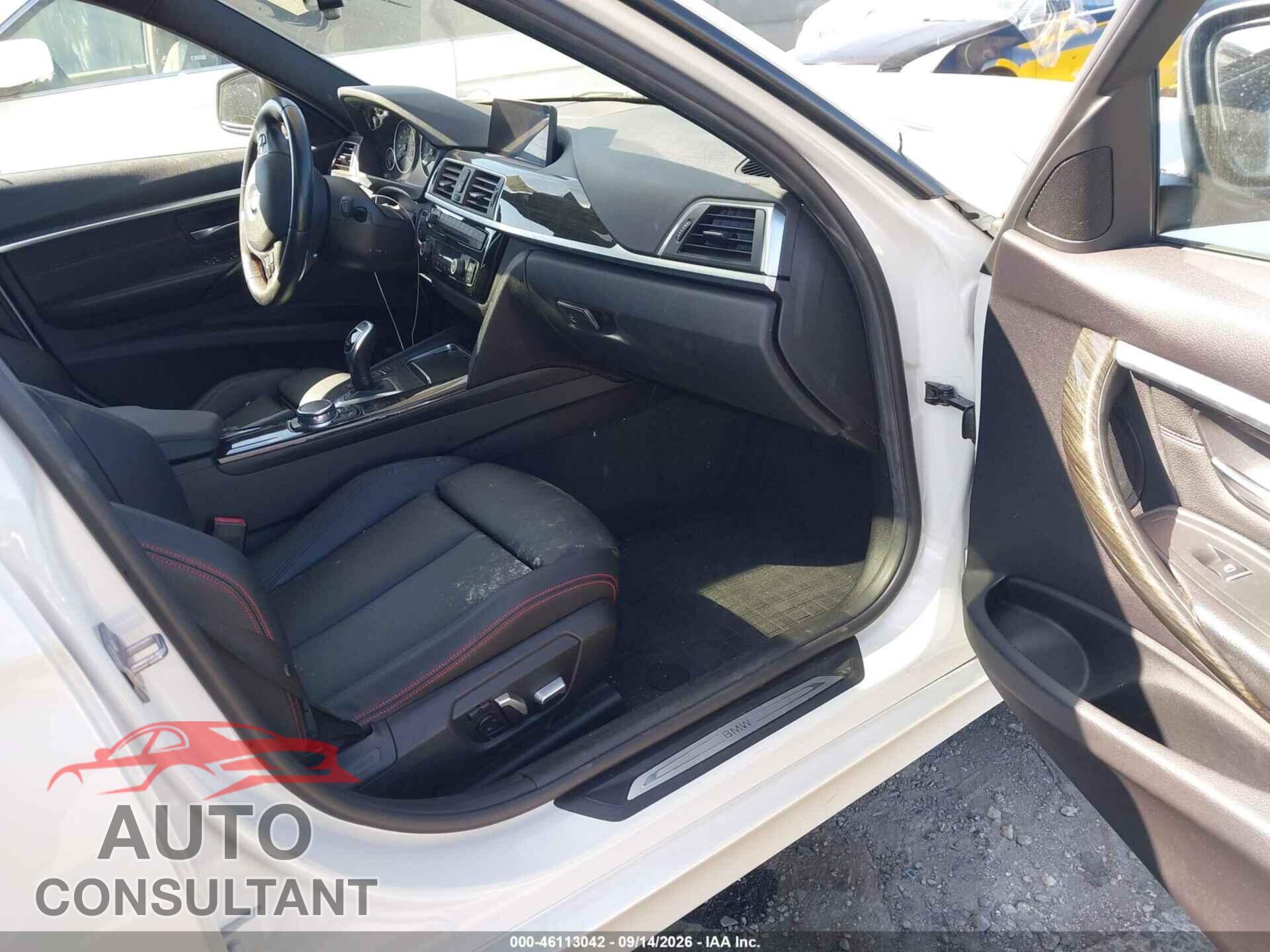 BMW 328I 2016 - WBA8E3G53GNU04105