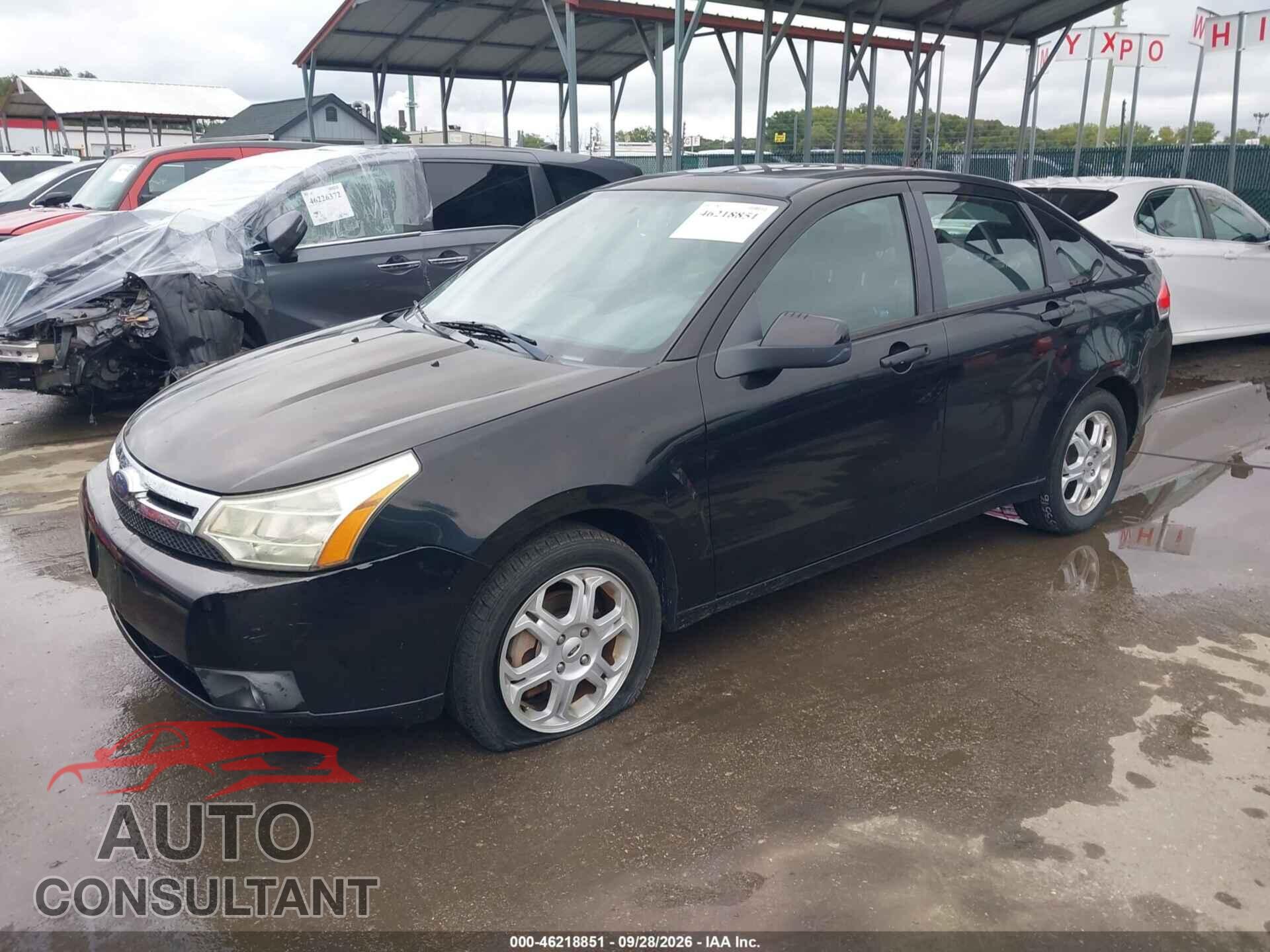 FORD FOCUS 2009 - 1FAHP36N49W211530