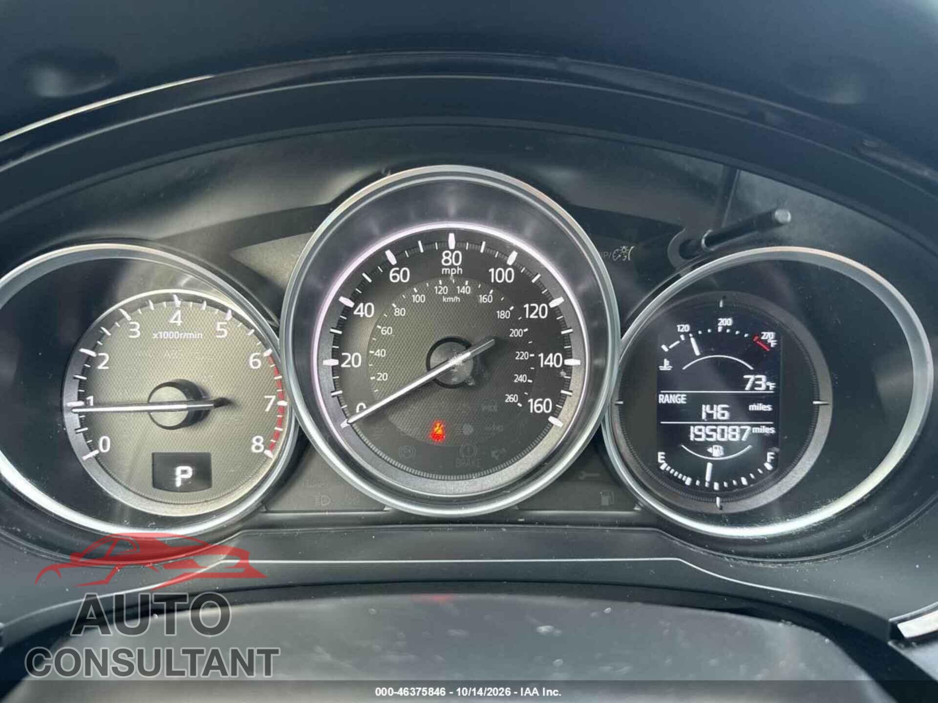 MAZDA CX-9 2016 - JM3TCBCY2G0106145