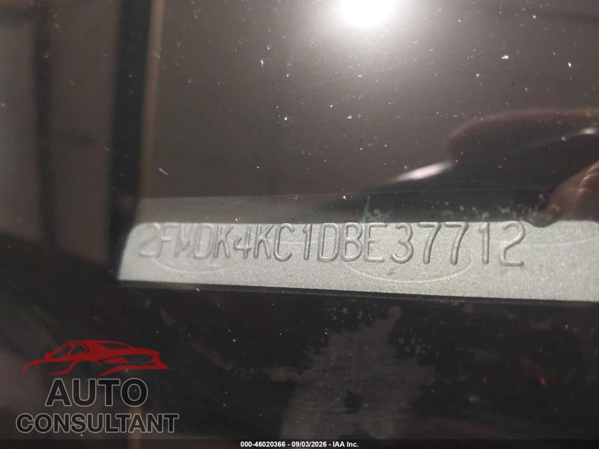 FORD EDGE 2013 - 2FMDK4KC1DBE37712