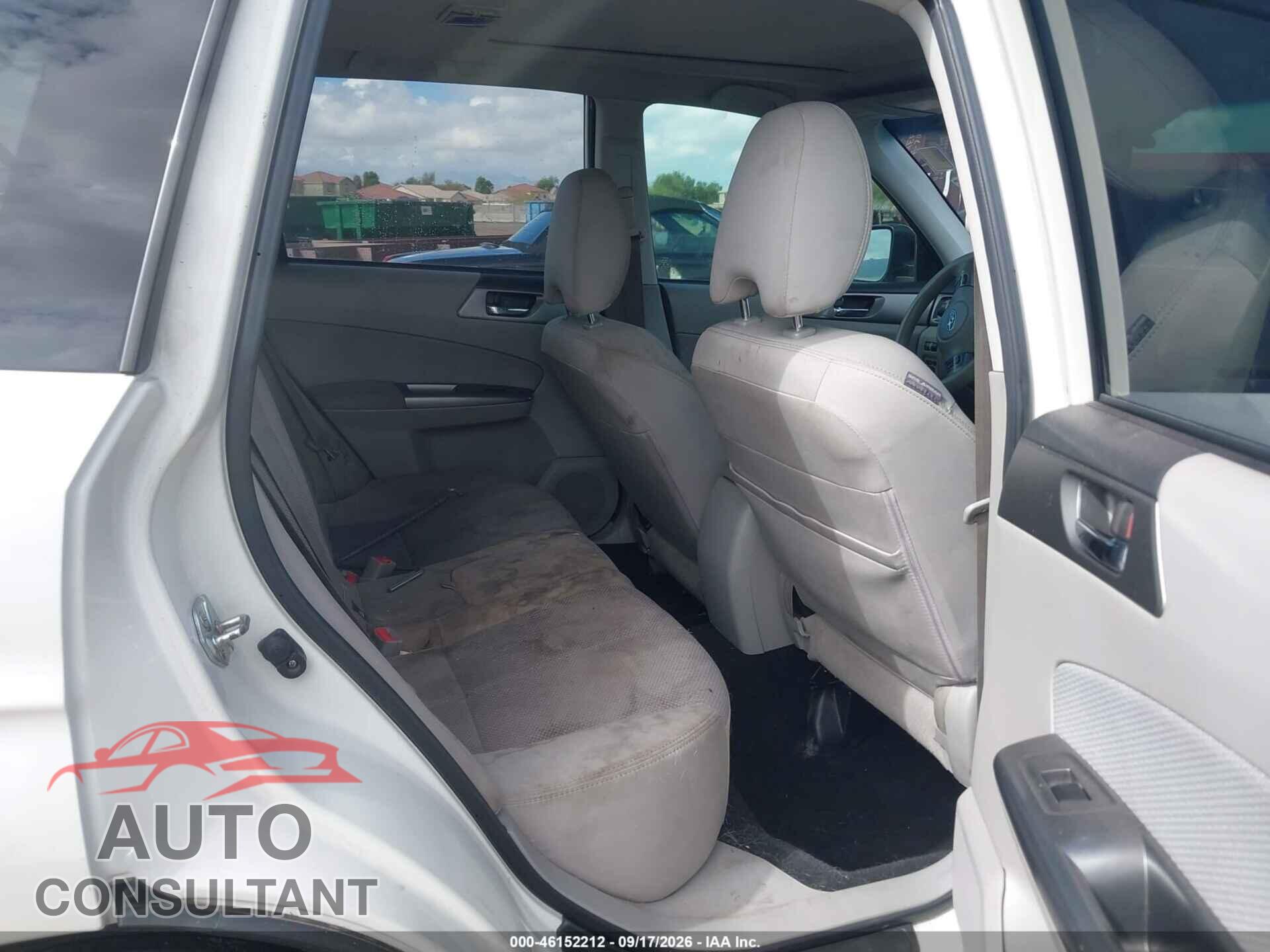 SUBARU FORESTER 2012 - JF2SHADC0CH462707