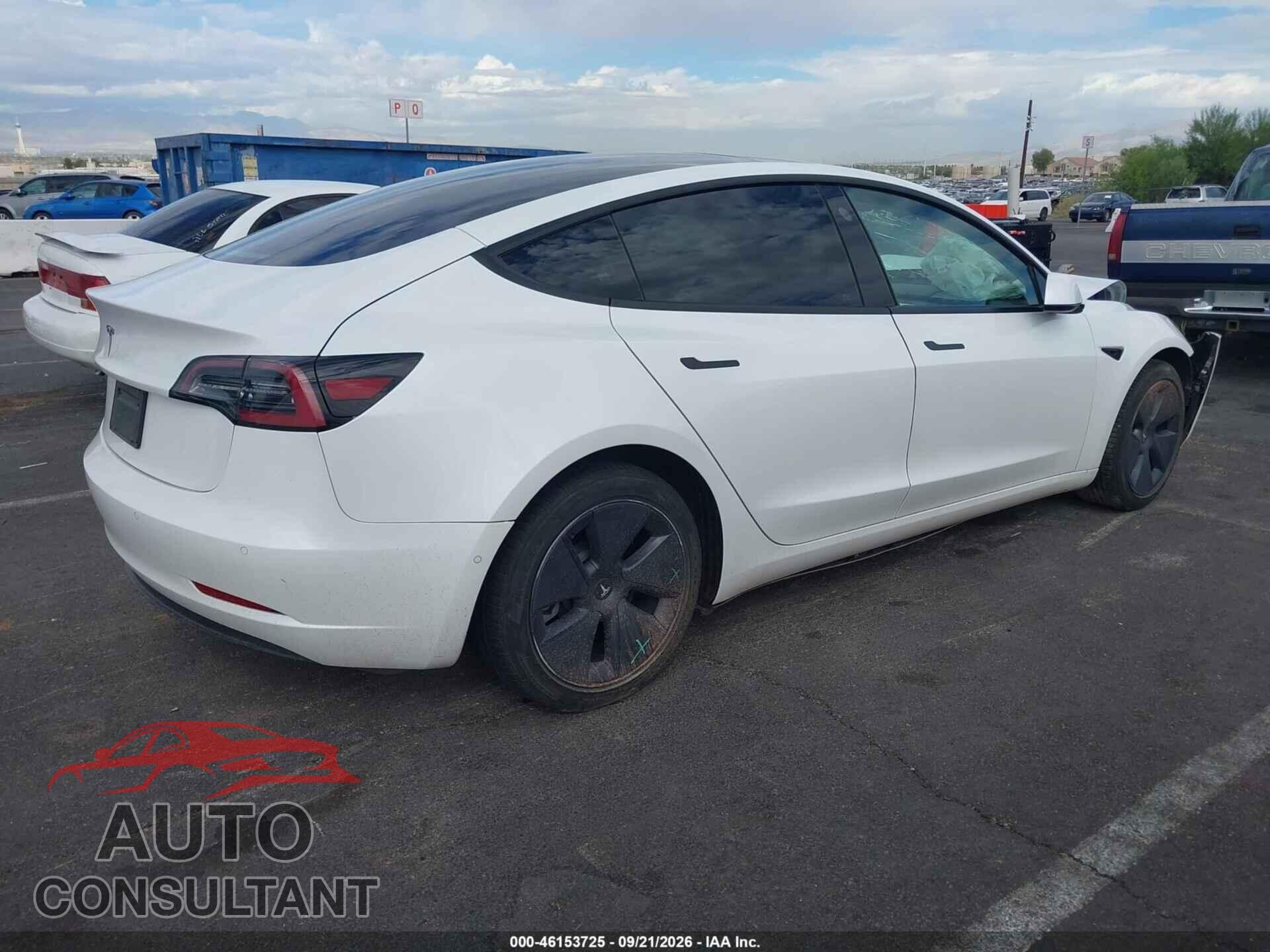 TESLA MODEL 3 2021 - 5YJ3E1EA3MF018411
