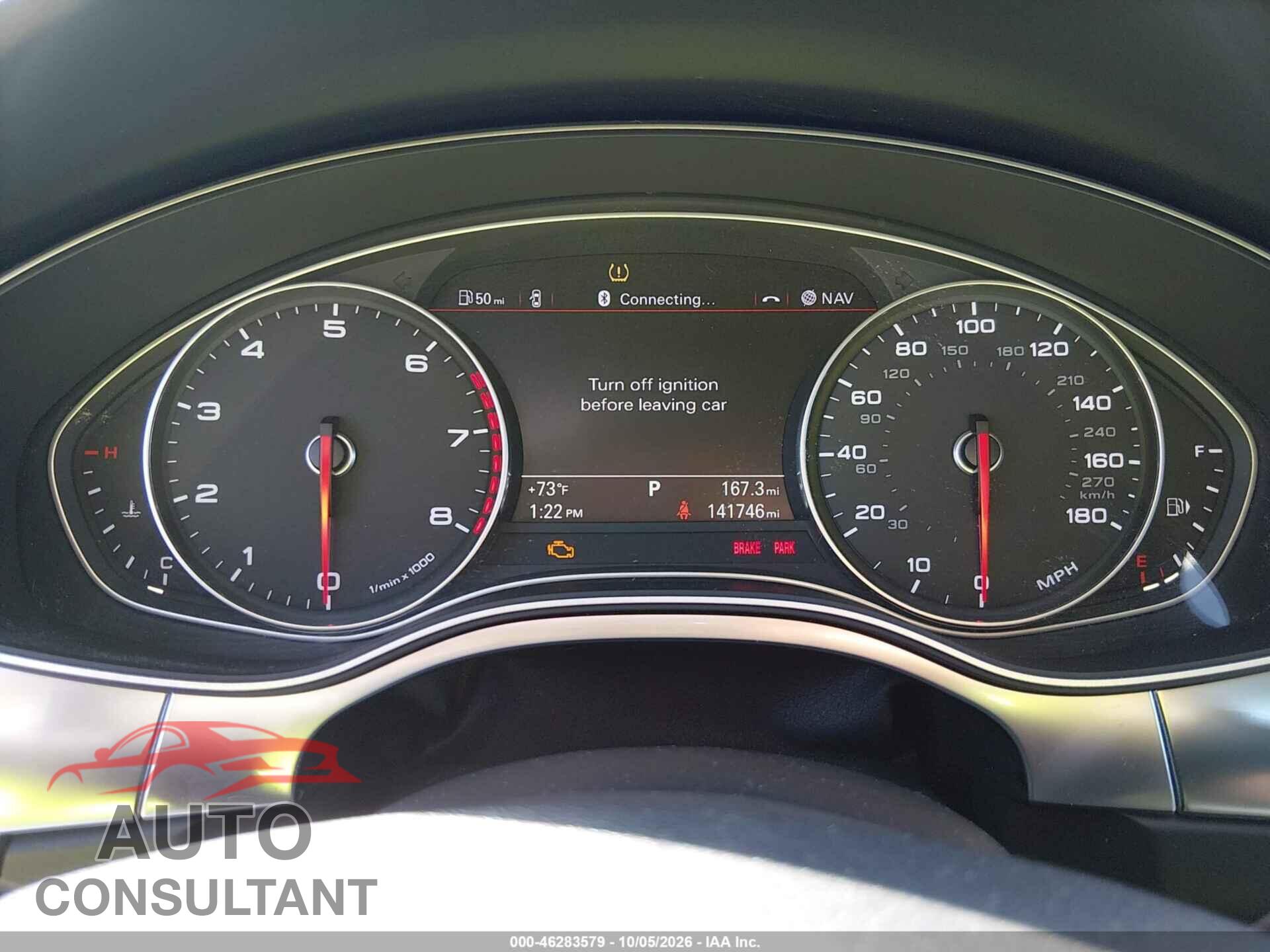 AUDI A6 2013 - WAUGGAFC4DN117233