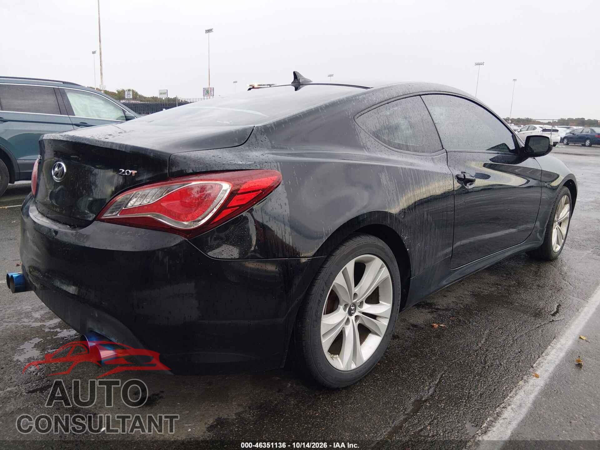 HYUNDAI GENESIS 2011 - KMHHT6KD6BU064533