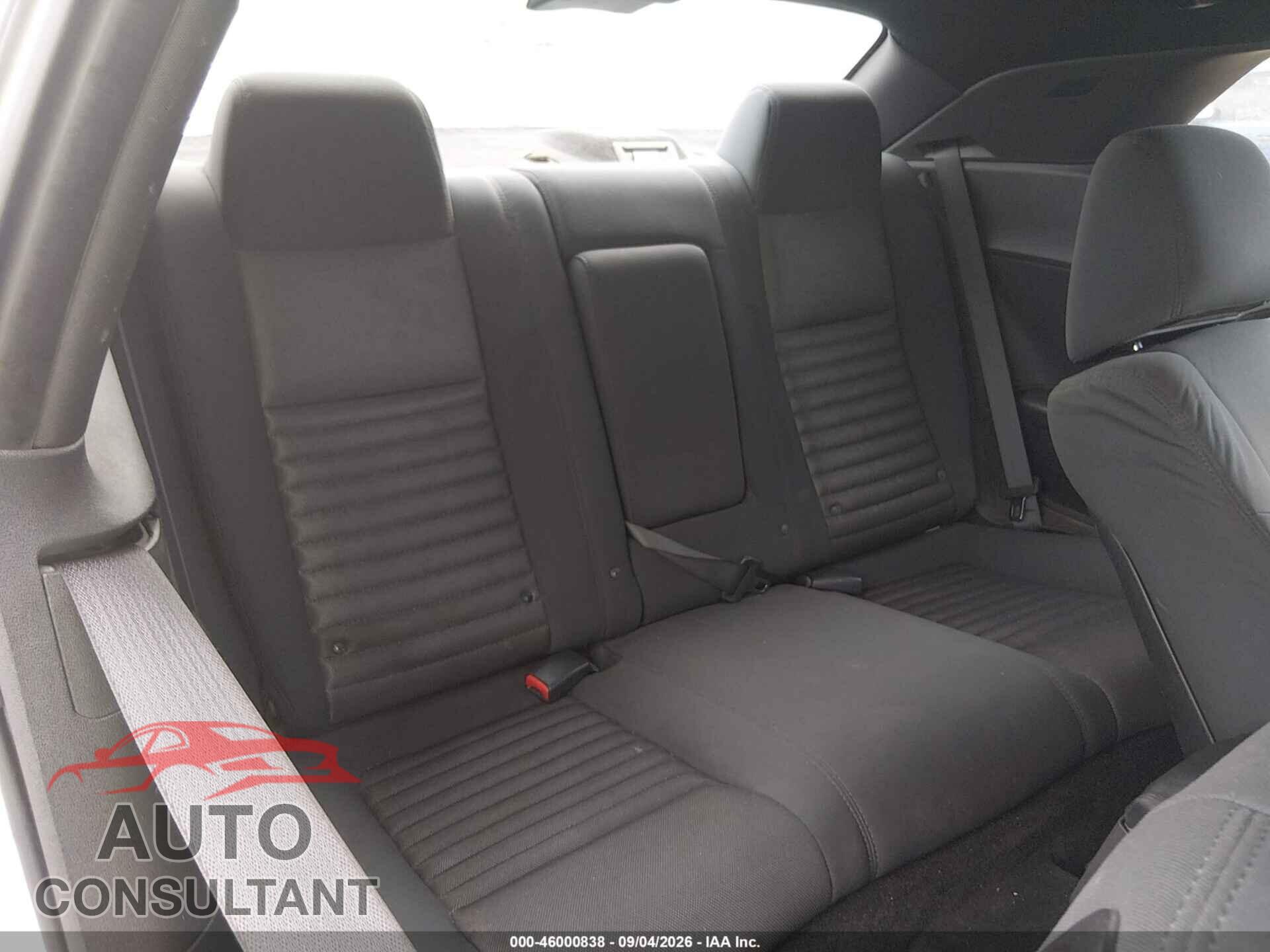 DODGE CHALLENGER 2012 - 2C3CDYAG4CH125180
