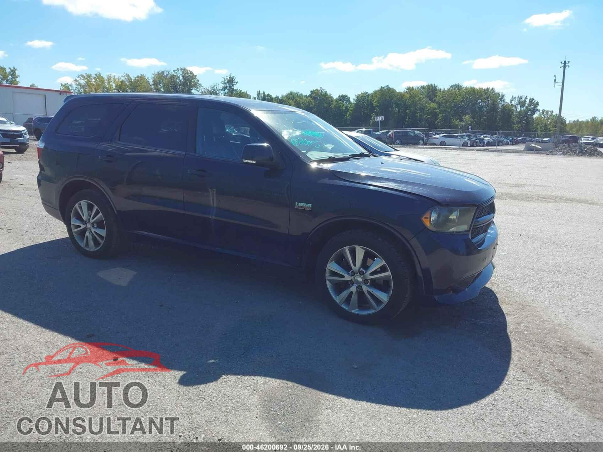 DODGE DURANGO 2012 - 1C4SDJCT2CC213222