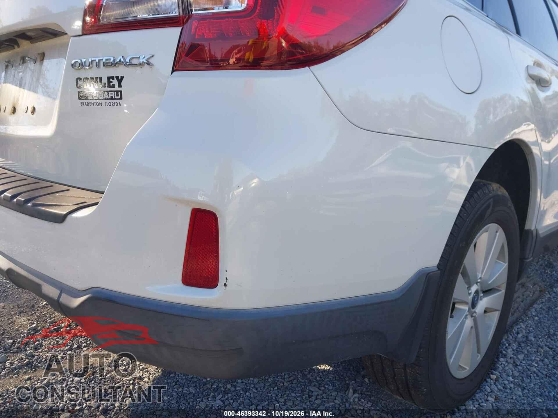 SUBARU OUTBACK 2015 - 4S4BSBDC8F3239673