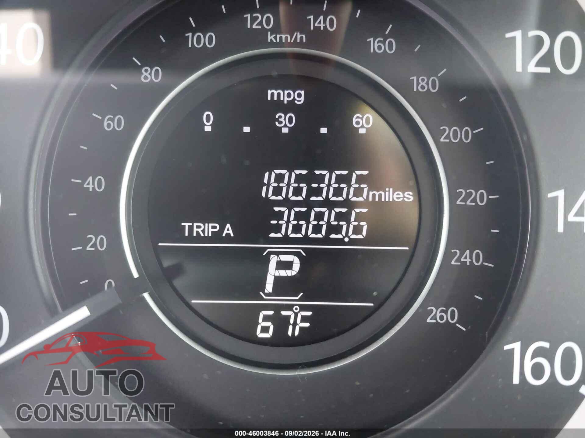 HONDA ACCORD 2014 - 1HGCR2F82EA244747