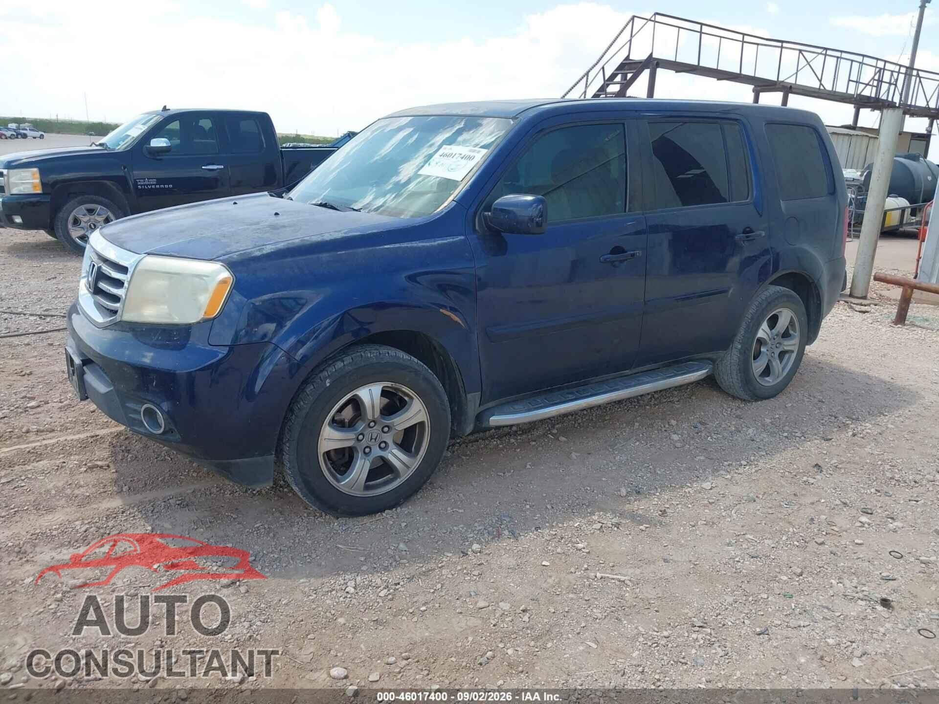 HONDA PILOT 2013 - 5FNYF3H64DB034283