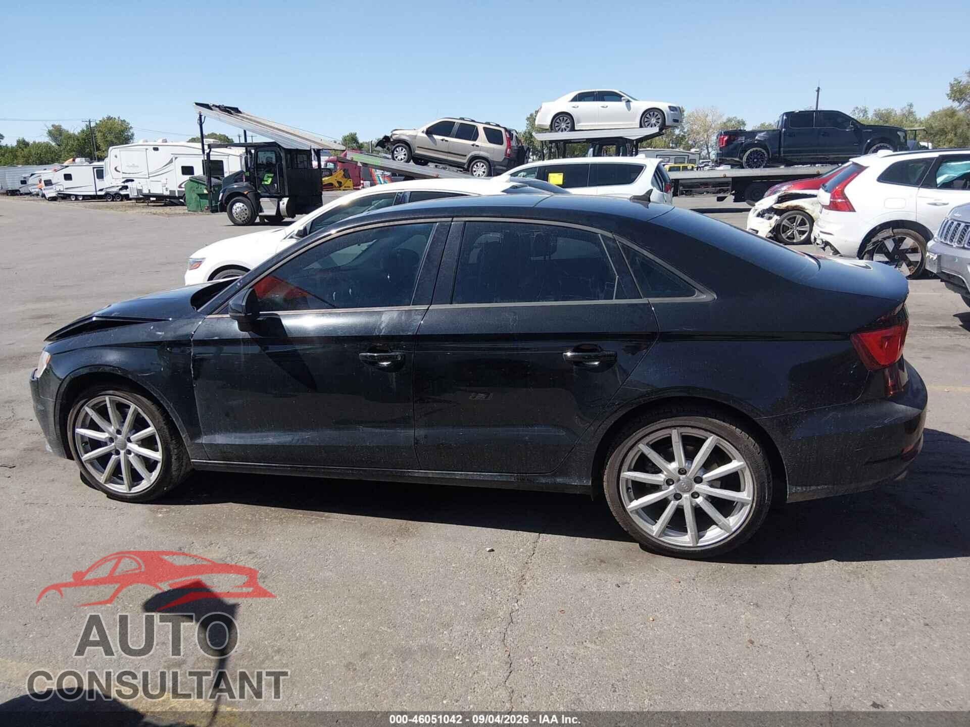 AUDI A3 2016 - WAUA7GFF9G1066567