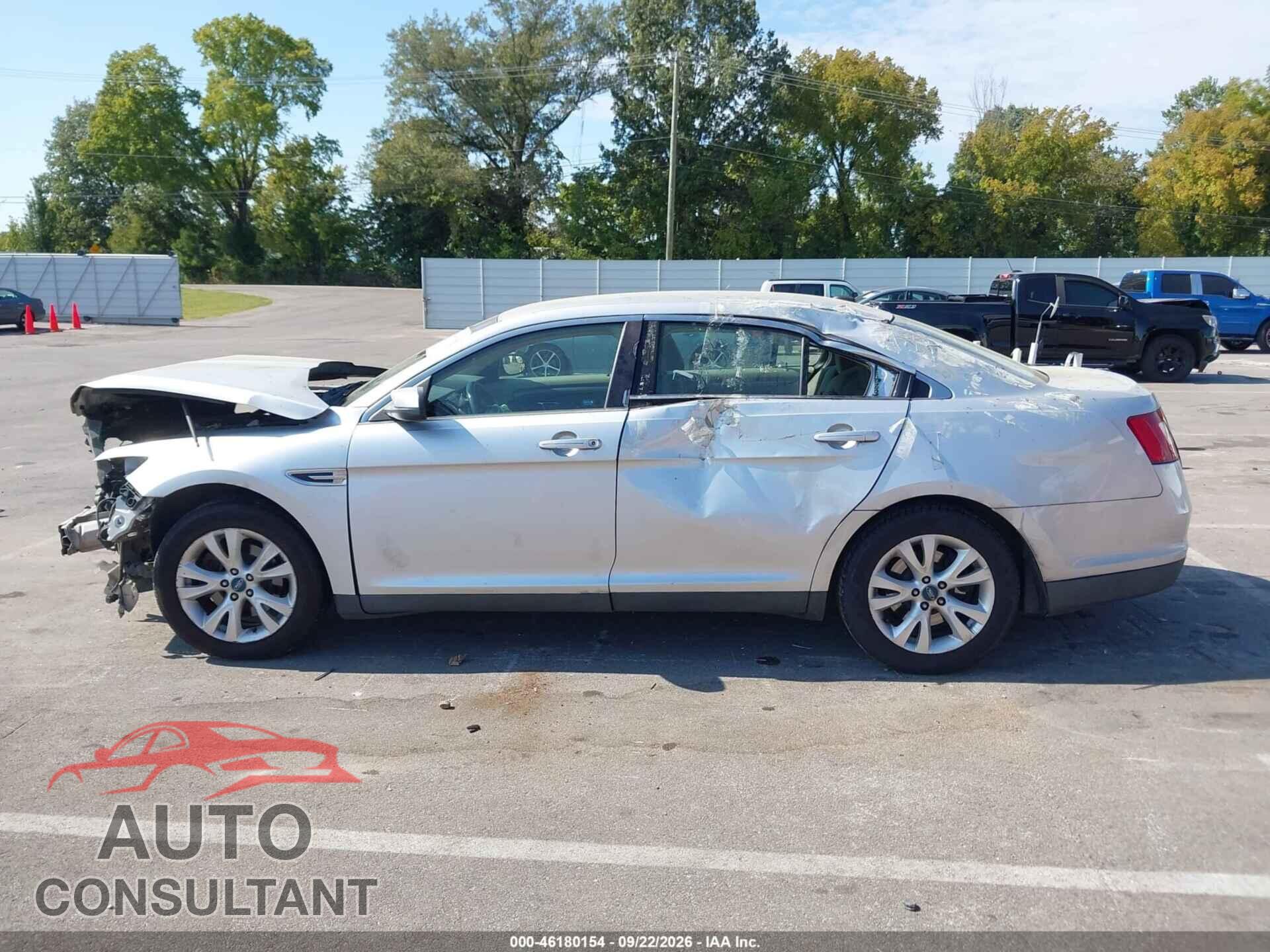 FORD TAURUS 2012 - 1FAHP2EW4CG124085